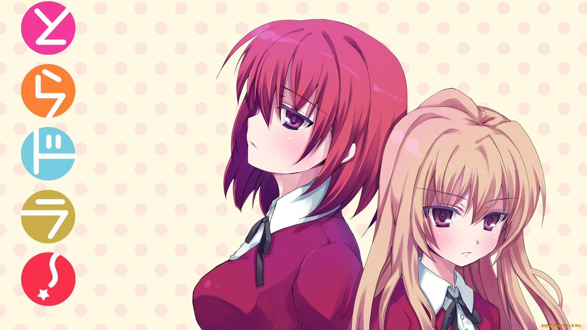 аниме, toradora, торадора