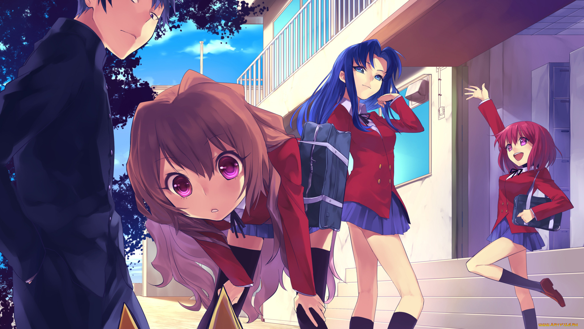 аниме, toradora, торадора