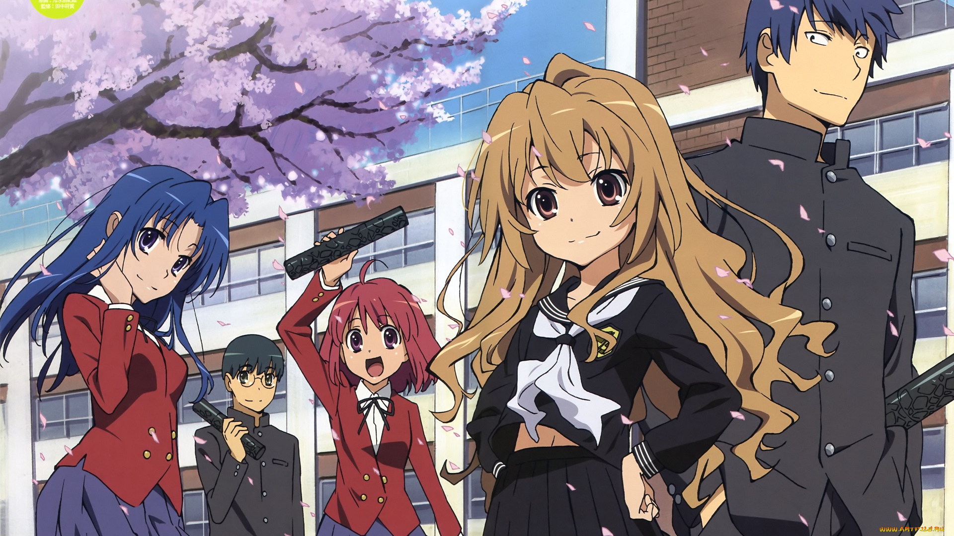 аниме, toradora, торадора