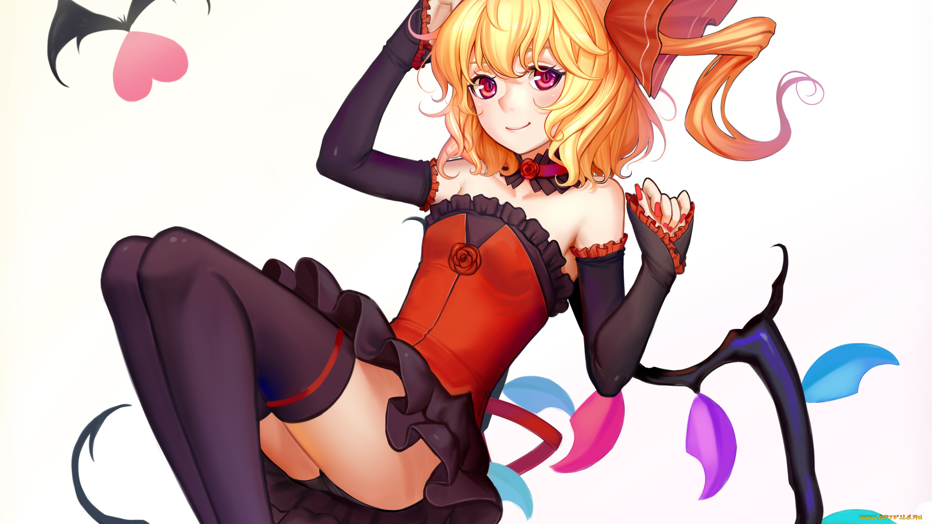 аниме, touhou, девушка