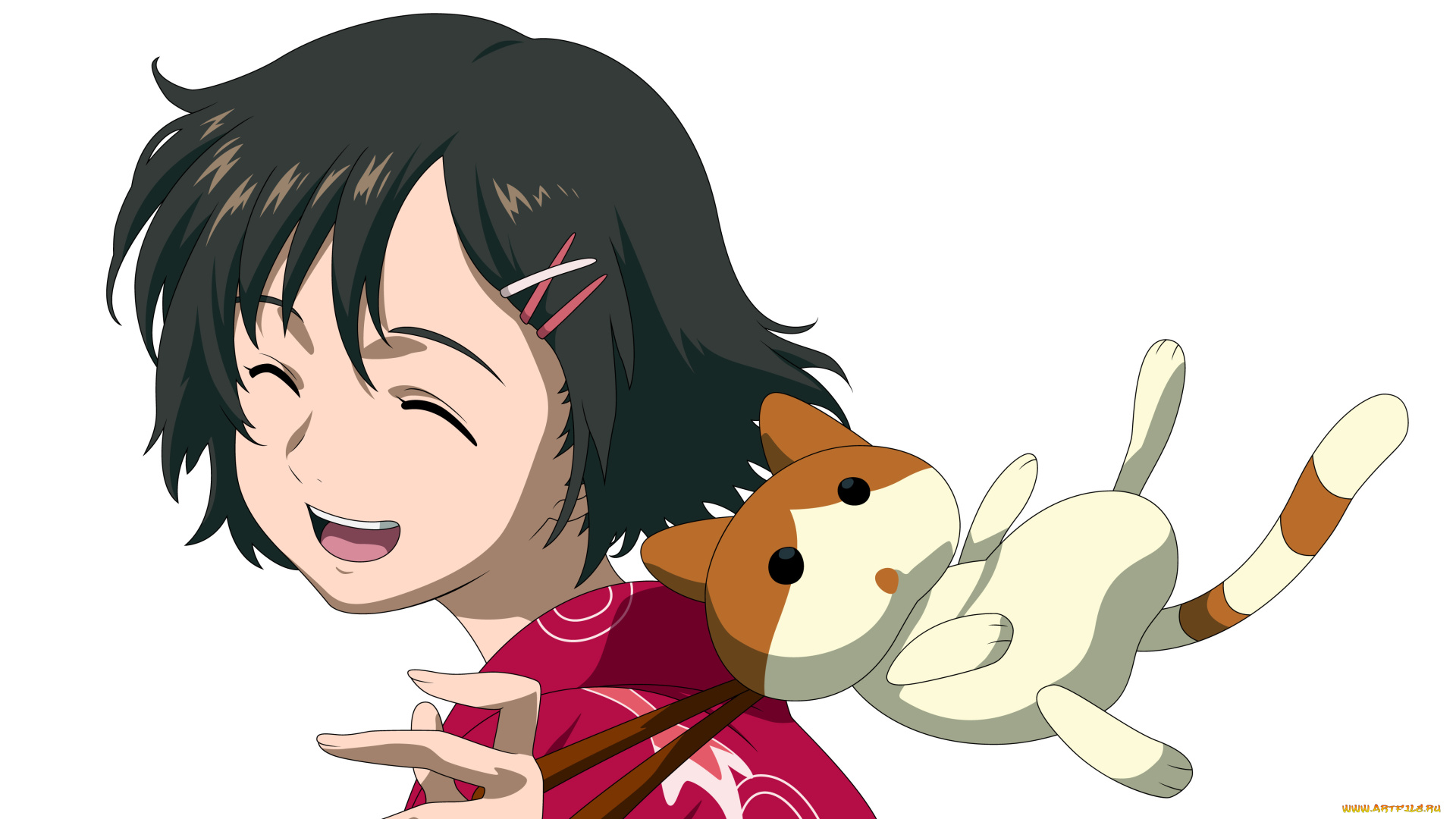 аниме, unknown, , другое, фон, взгляд, девушка