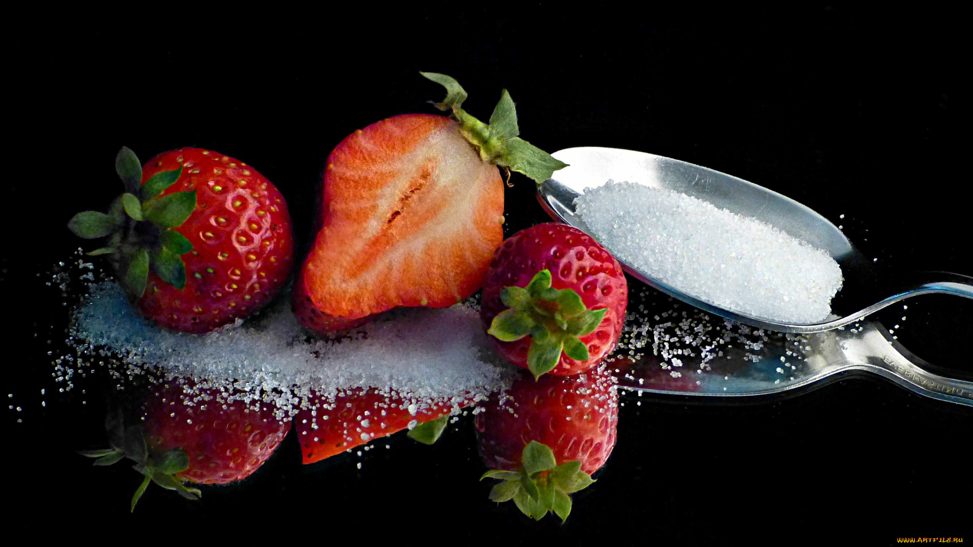 еда, клубника, , земляника, десерт