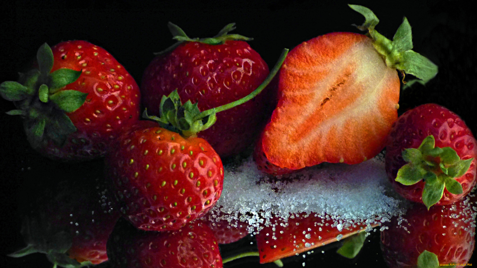 еда, клубника, , земляника, десерт