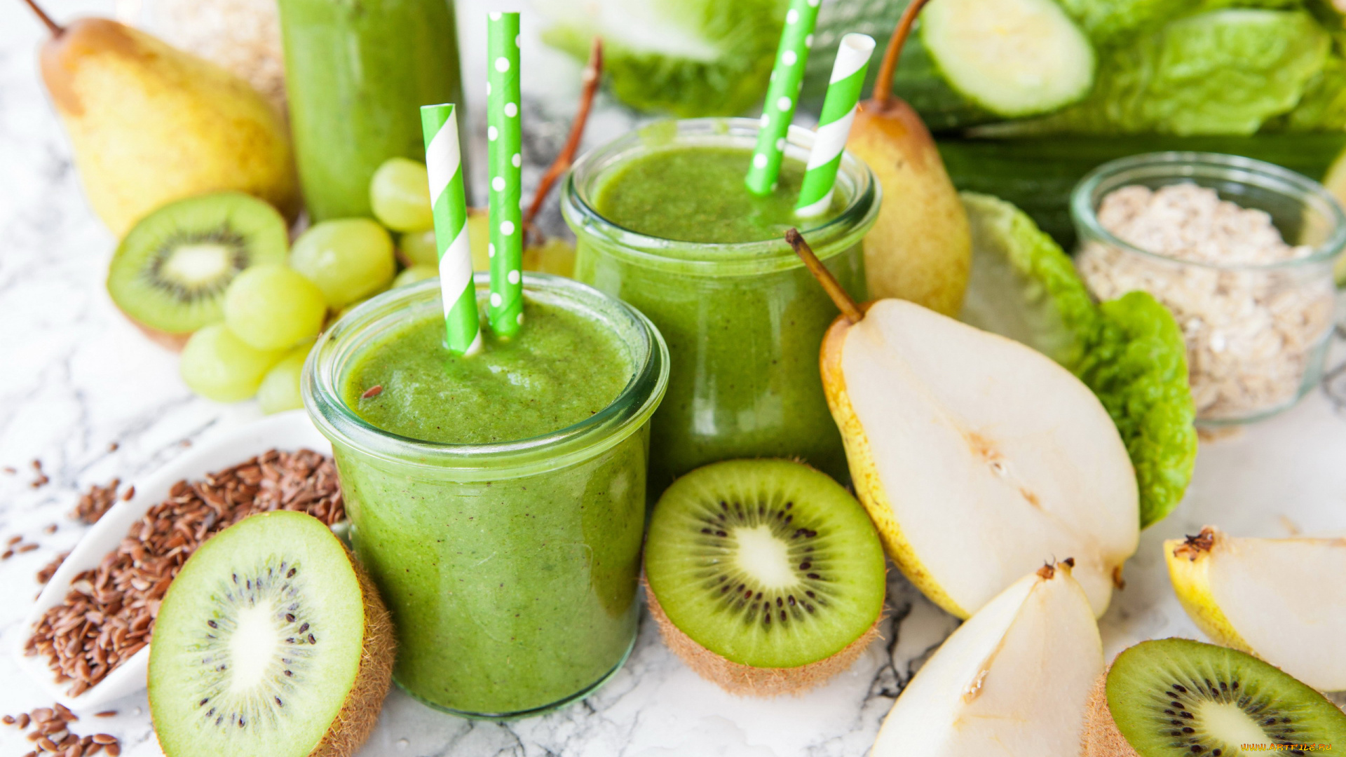 еда, напитки, , сок, груши, киви, смузи
