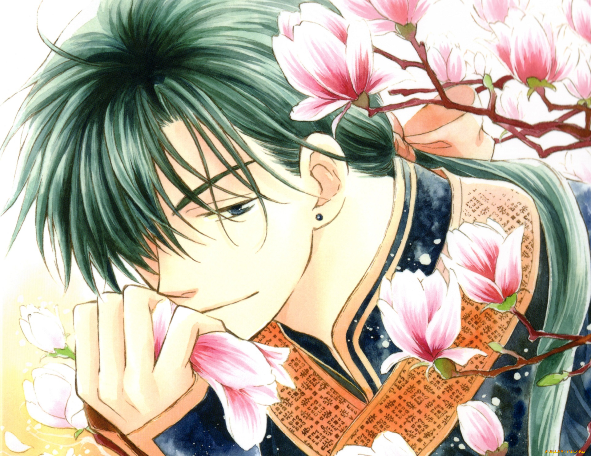 аниме, akatsuki, no, yona, джи-ха