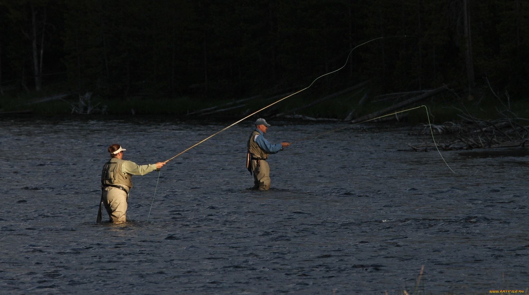 разное, рыбалка, , рыбаки, , улов, , снасти, удочки, река