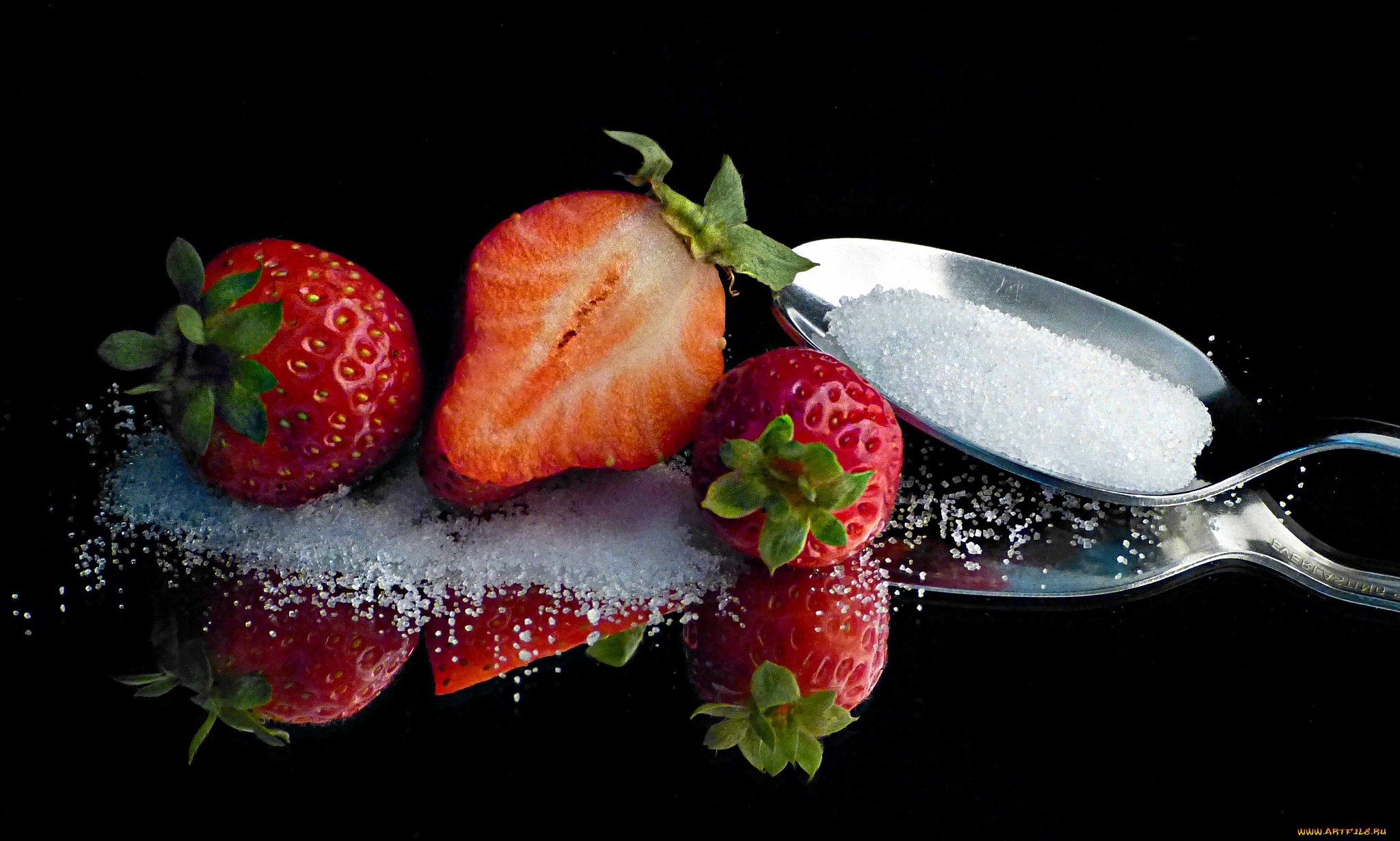 еда, клубника, , земляника, десерт