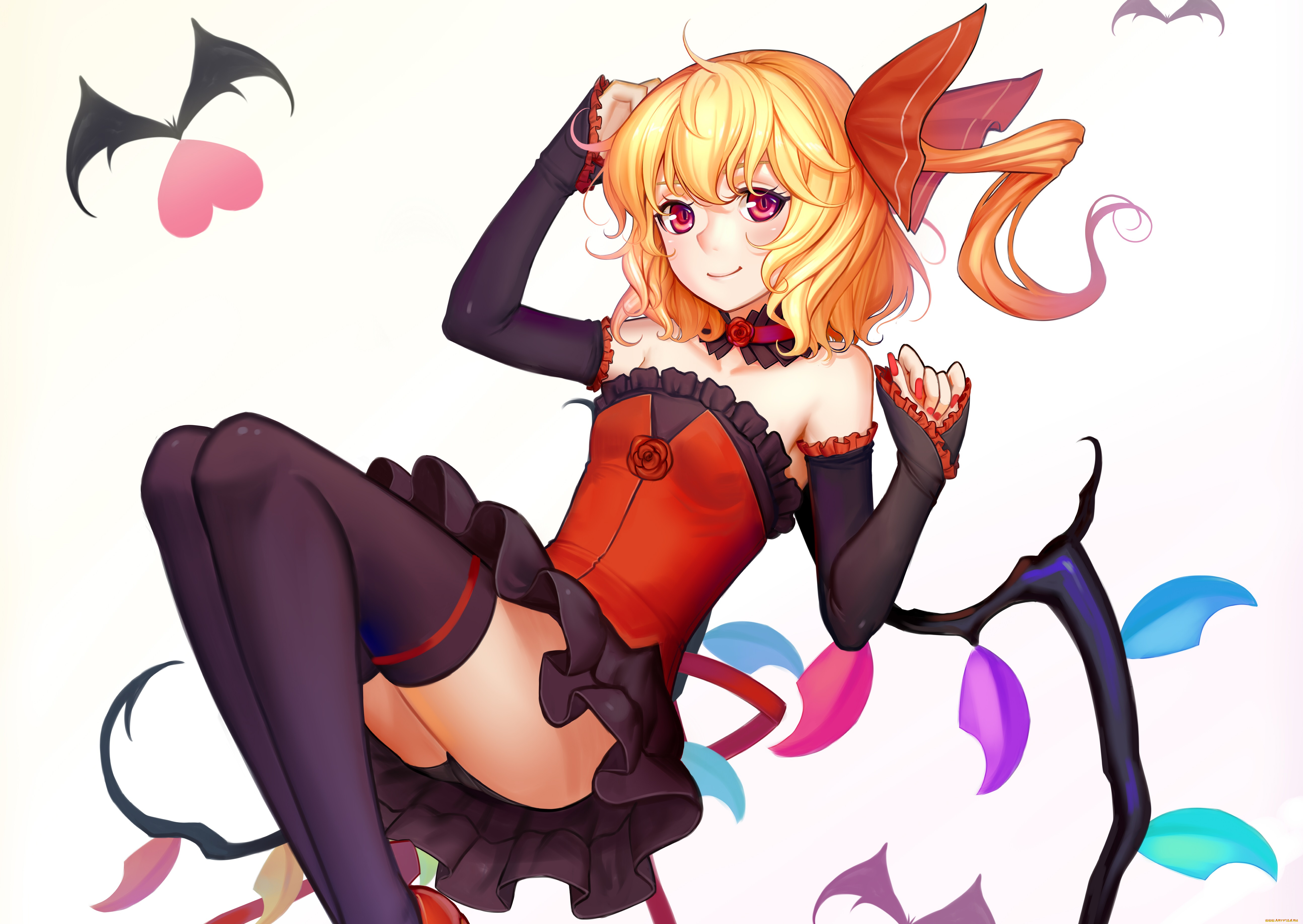 аниме, touhou, девушка