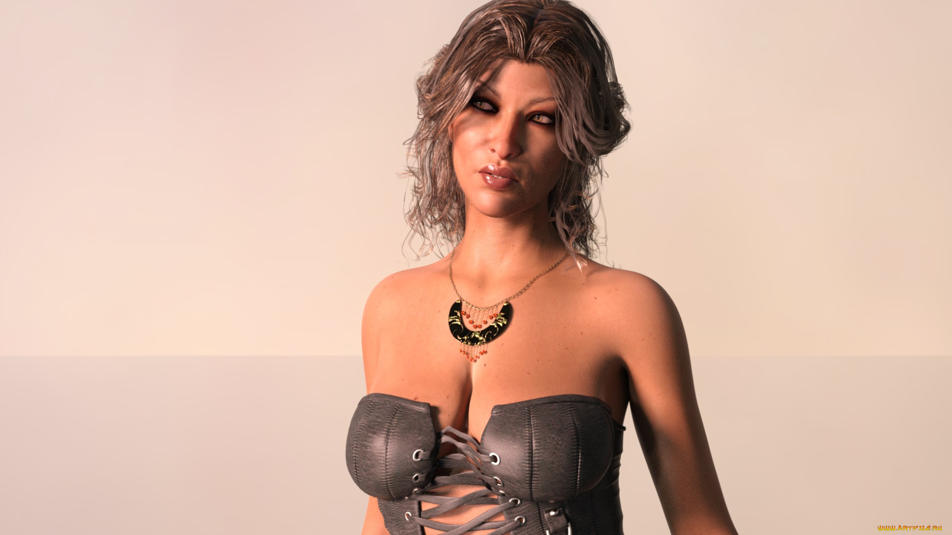 3д, графика, люди, , people, взгляд, девушка, фон