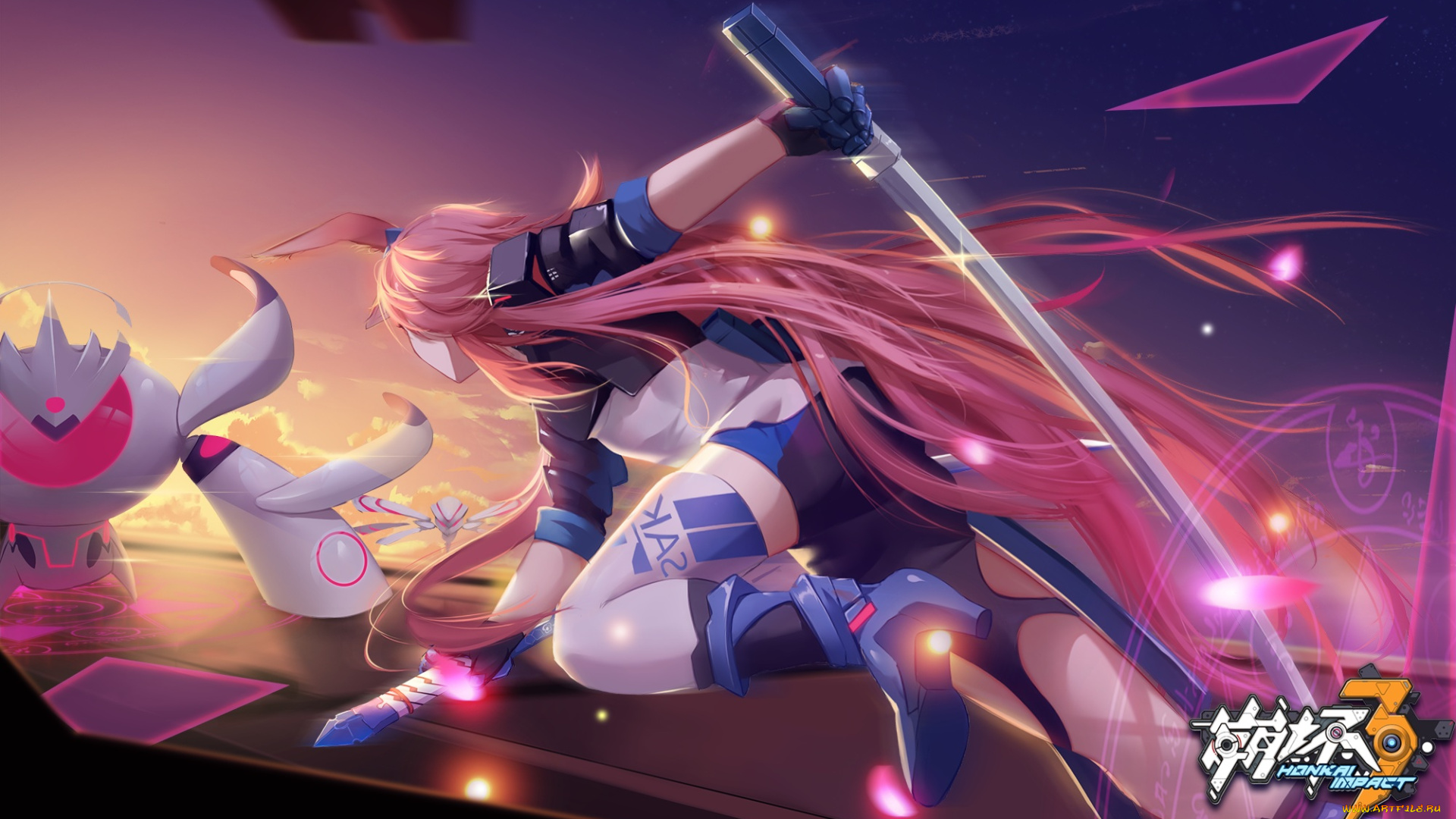 аниме, benghuai, xueyuan, benghuai, xueyuan