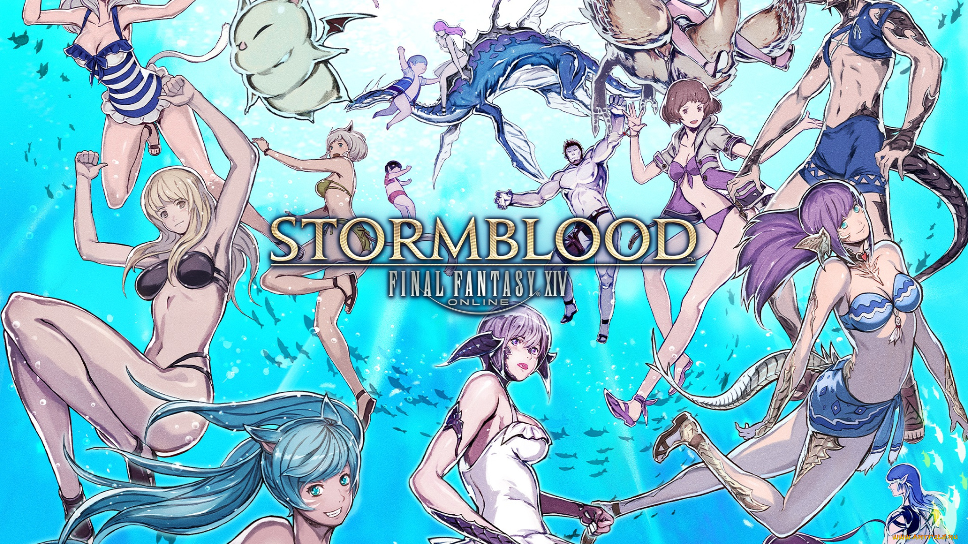 аниме, final, fantasy, персонажи