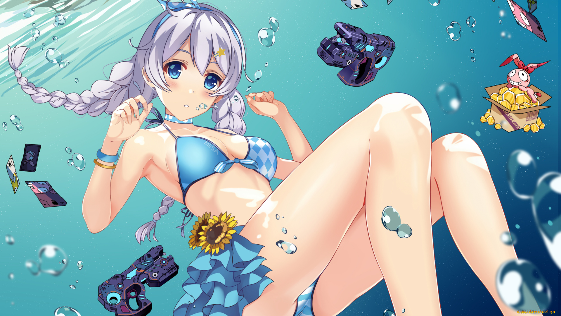 аниме, girls, frontline, girls, frontline