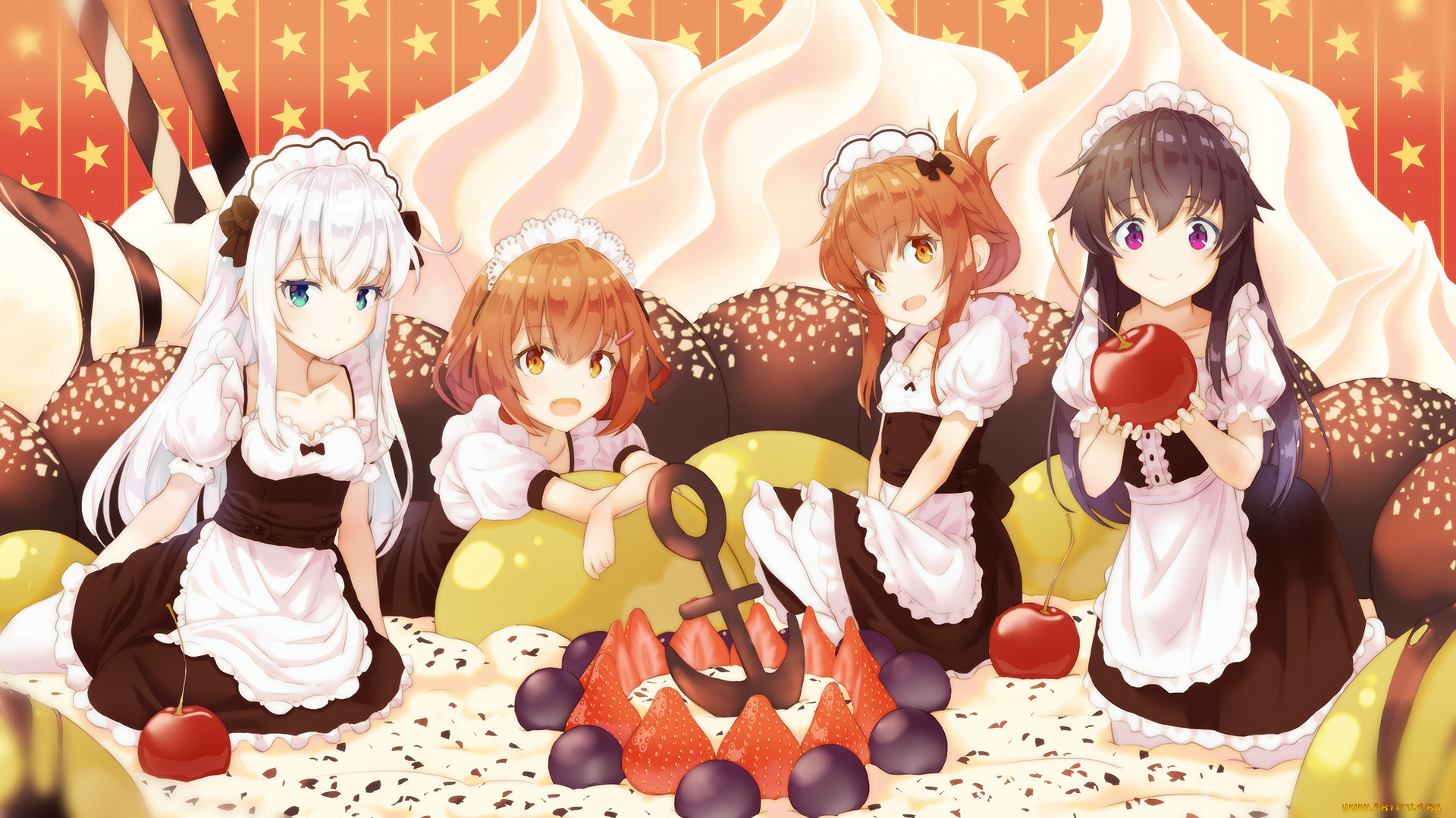 аниме, kantai, collection, kantai, collection