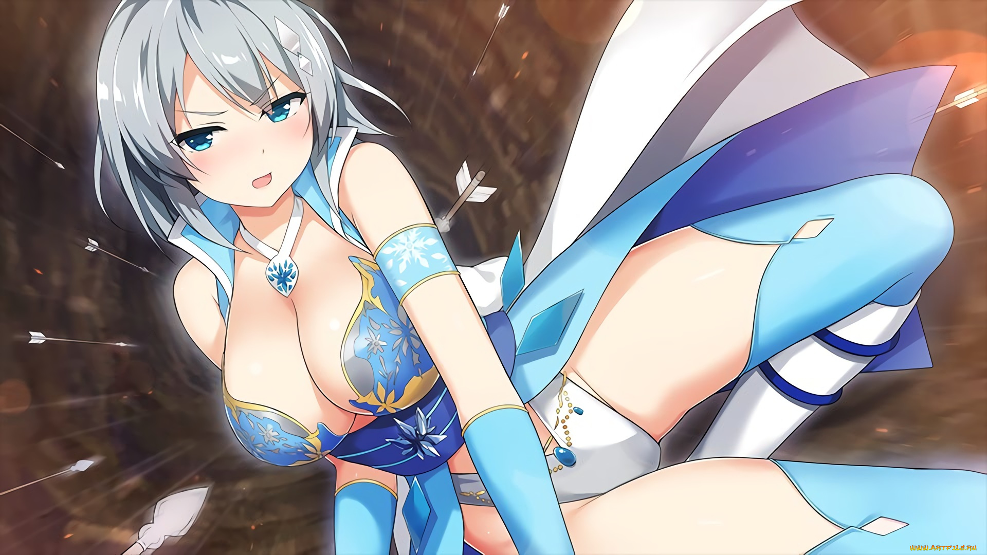 аниме, moe, , ninja, girls, ninja, girls