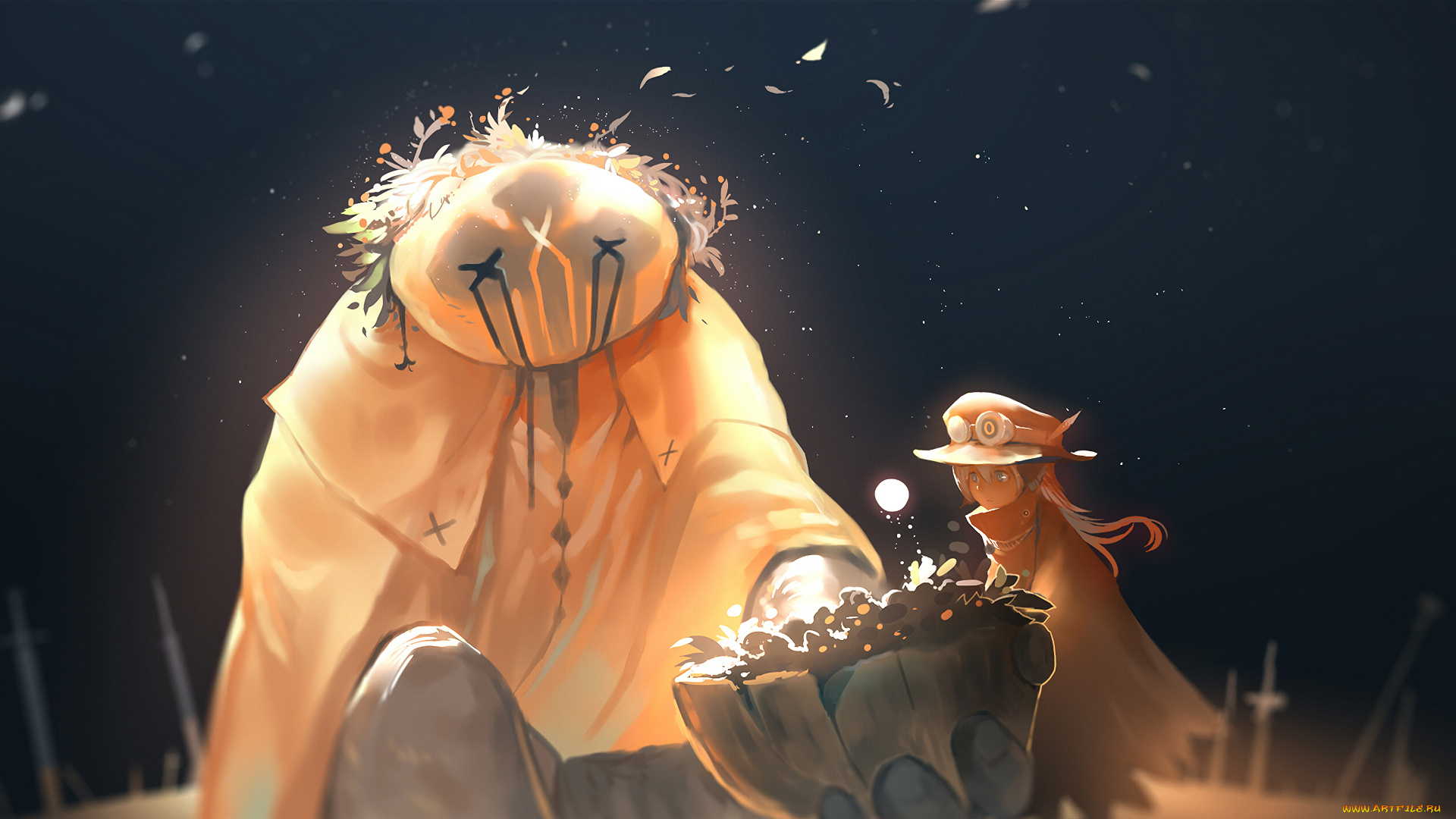 аниме, pixiv, fantasia, девочка