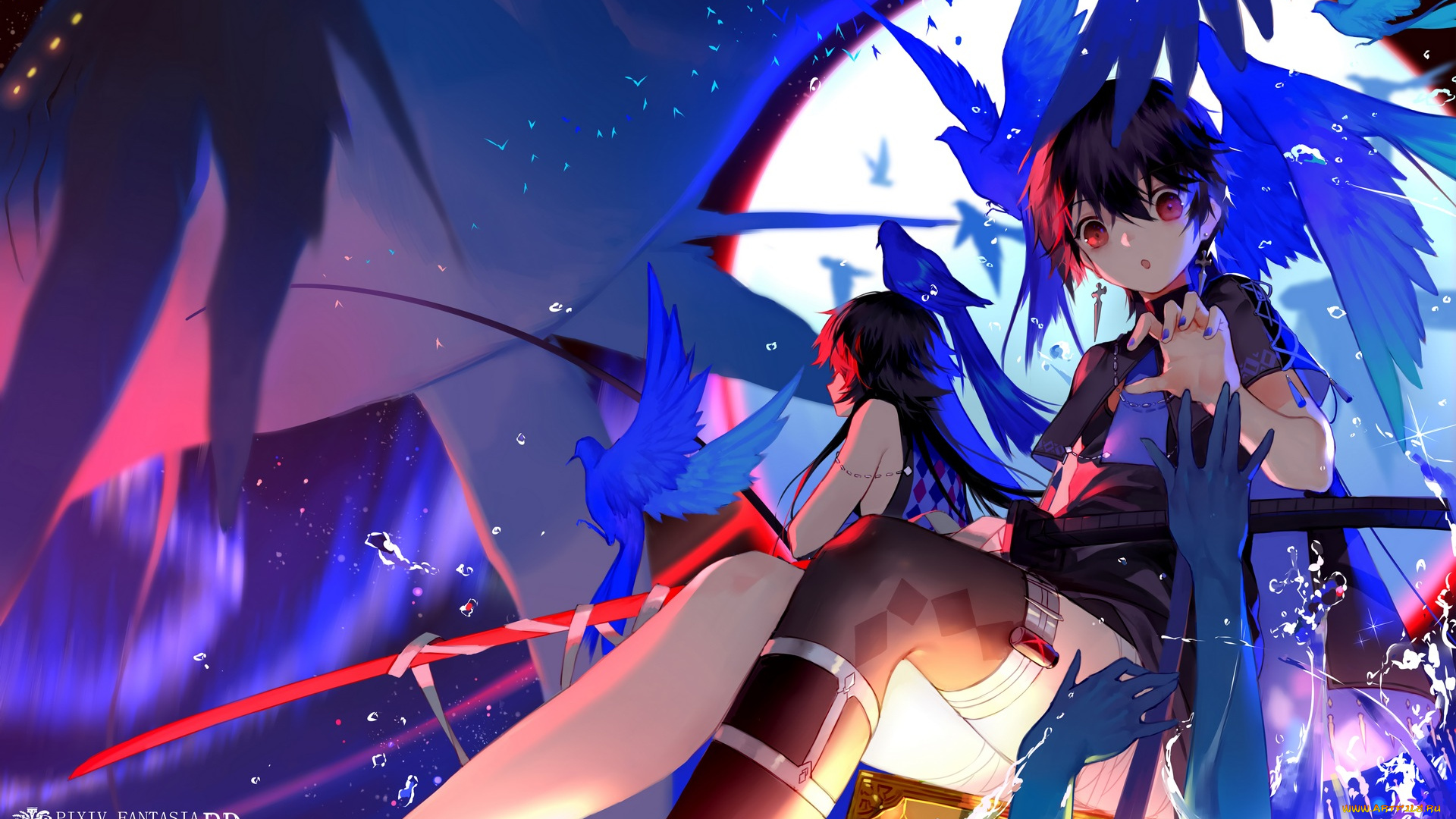 аниме, pixiv, fantasia, pixiv, fantasia