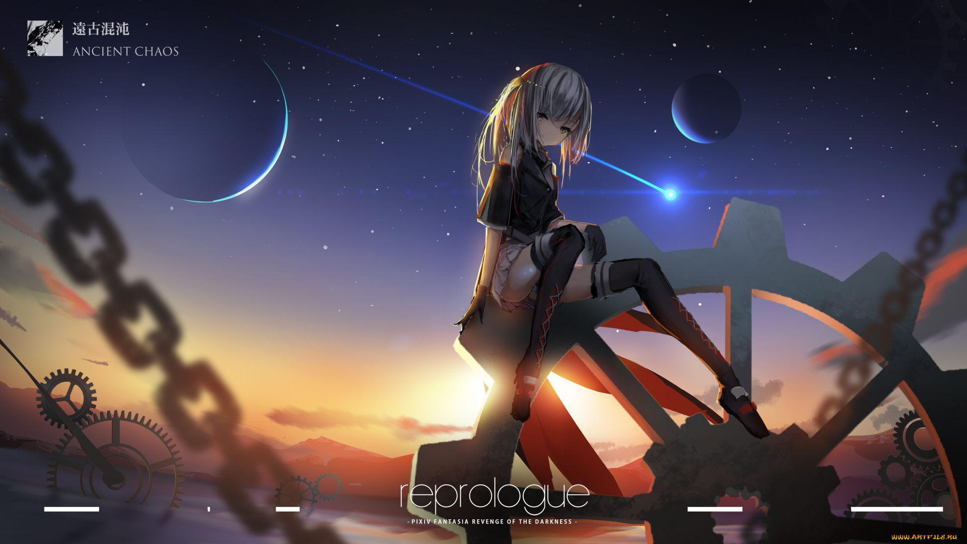 аниме, pixiv, fantasia, pixiv, fantasia