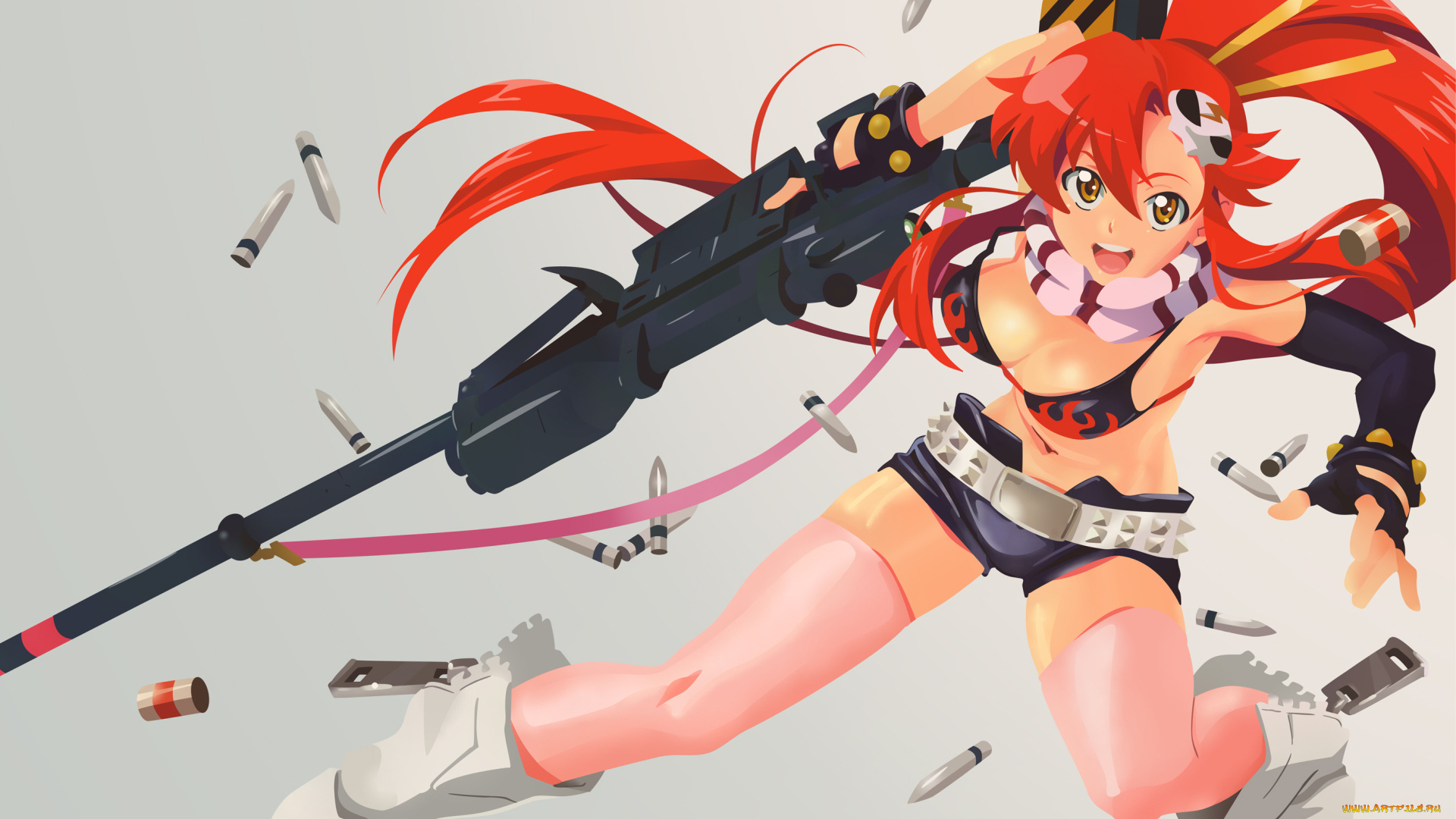 аниме, tengen, toppa, gurren-lagann, гуррен-лаган