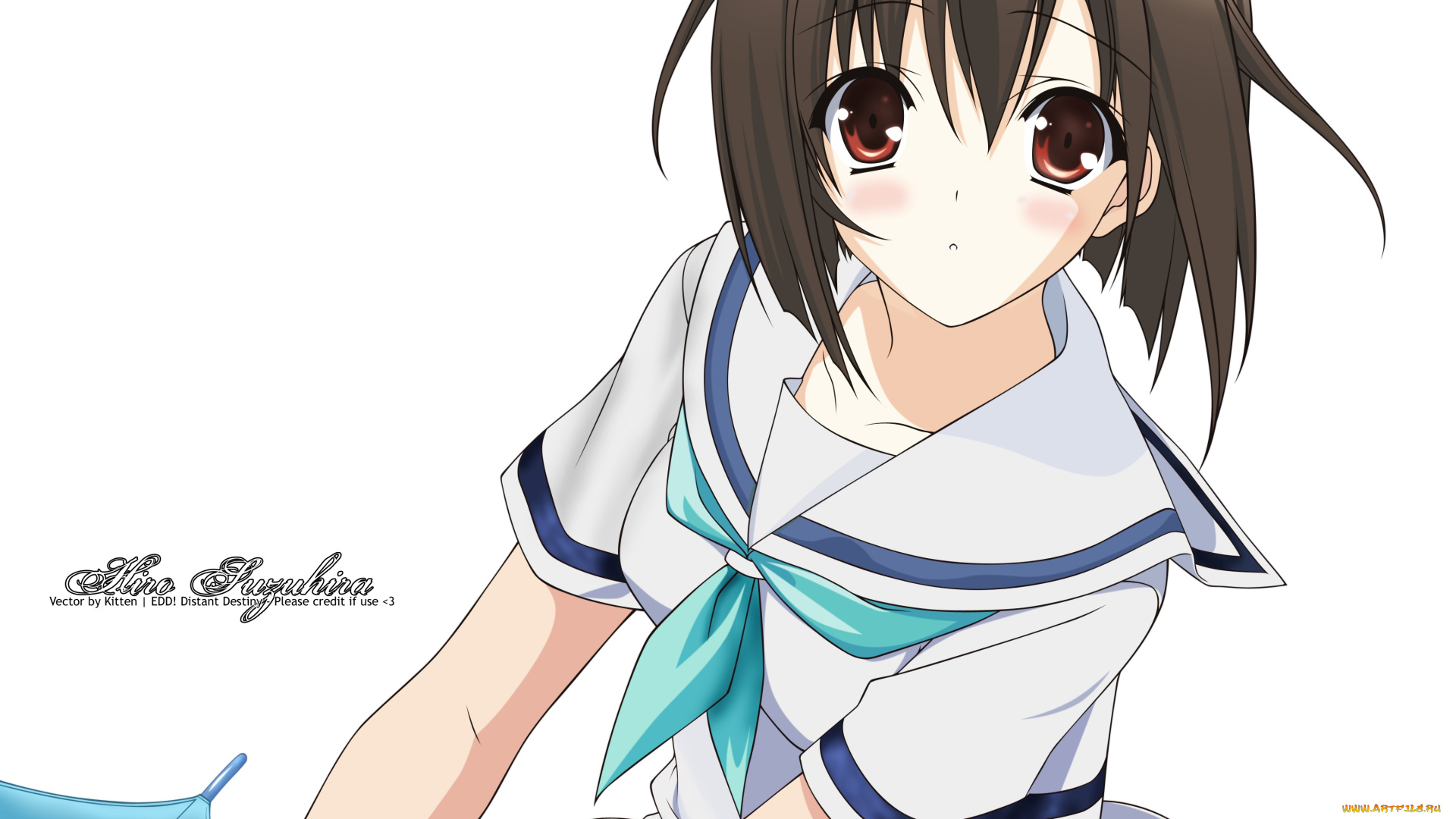 аниме, unknown, , другое, фон, взгляд, девушка