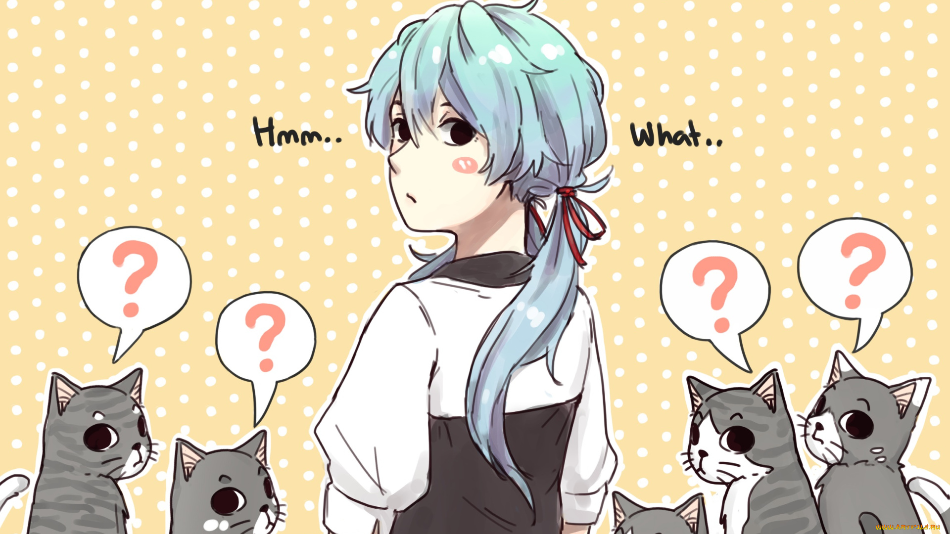 аниме, vocaloid, hatsune, miku