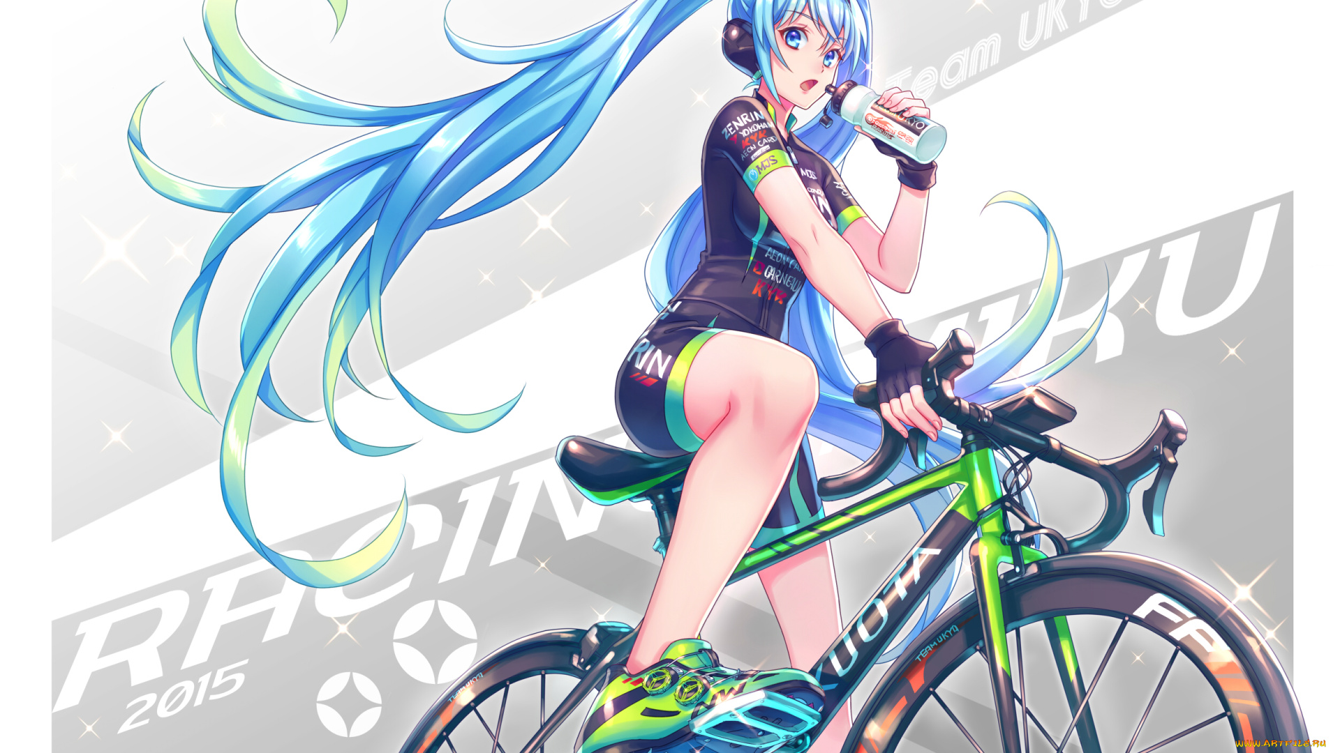 аниме, vocaloid, hatsune, miku