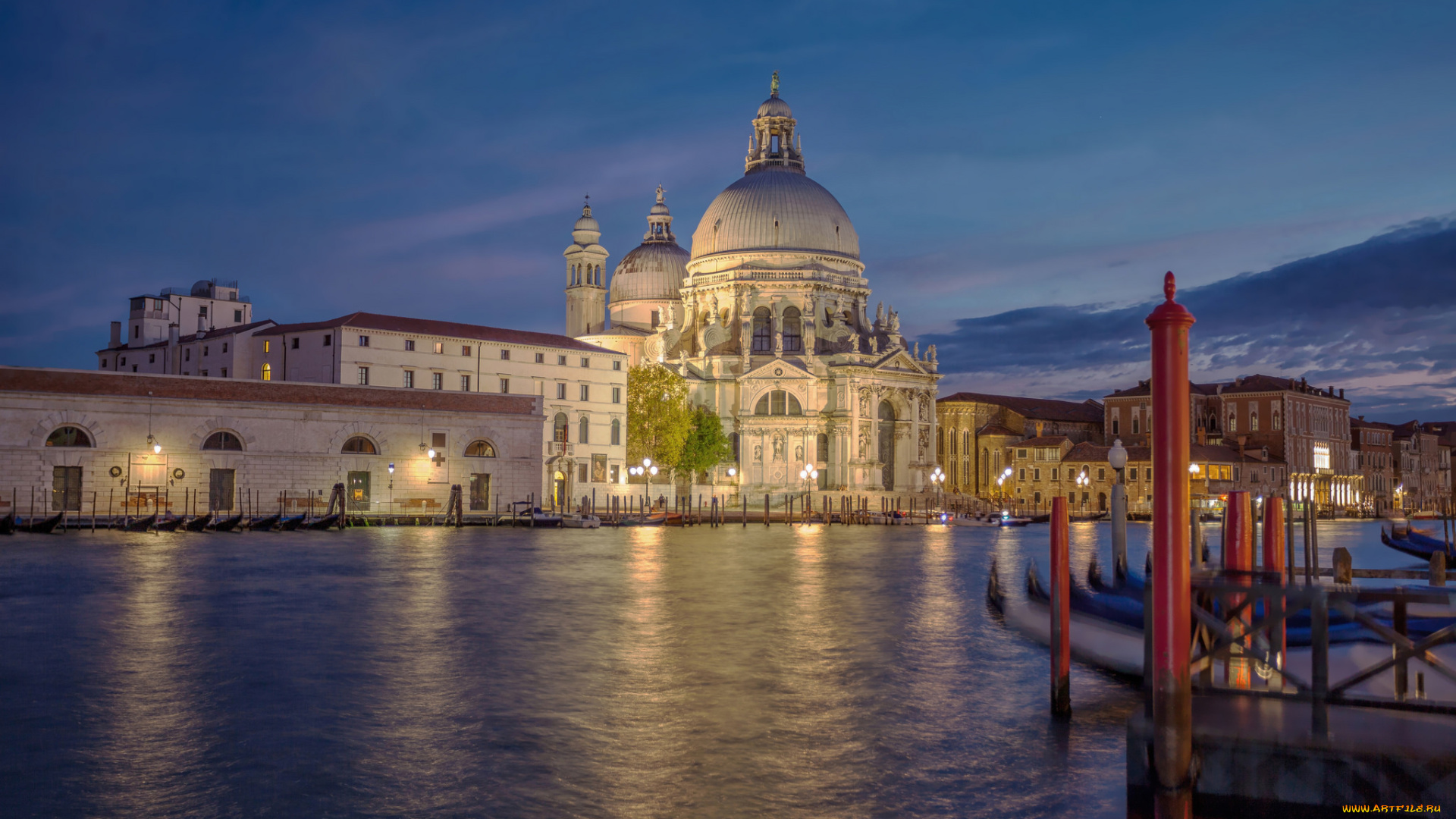 basilica, di, santa, maria, della, salutefin, города, венеция, , италия, простор