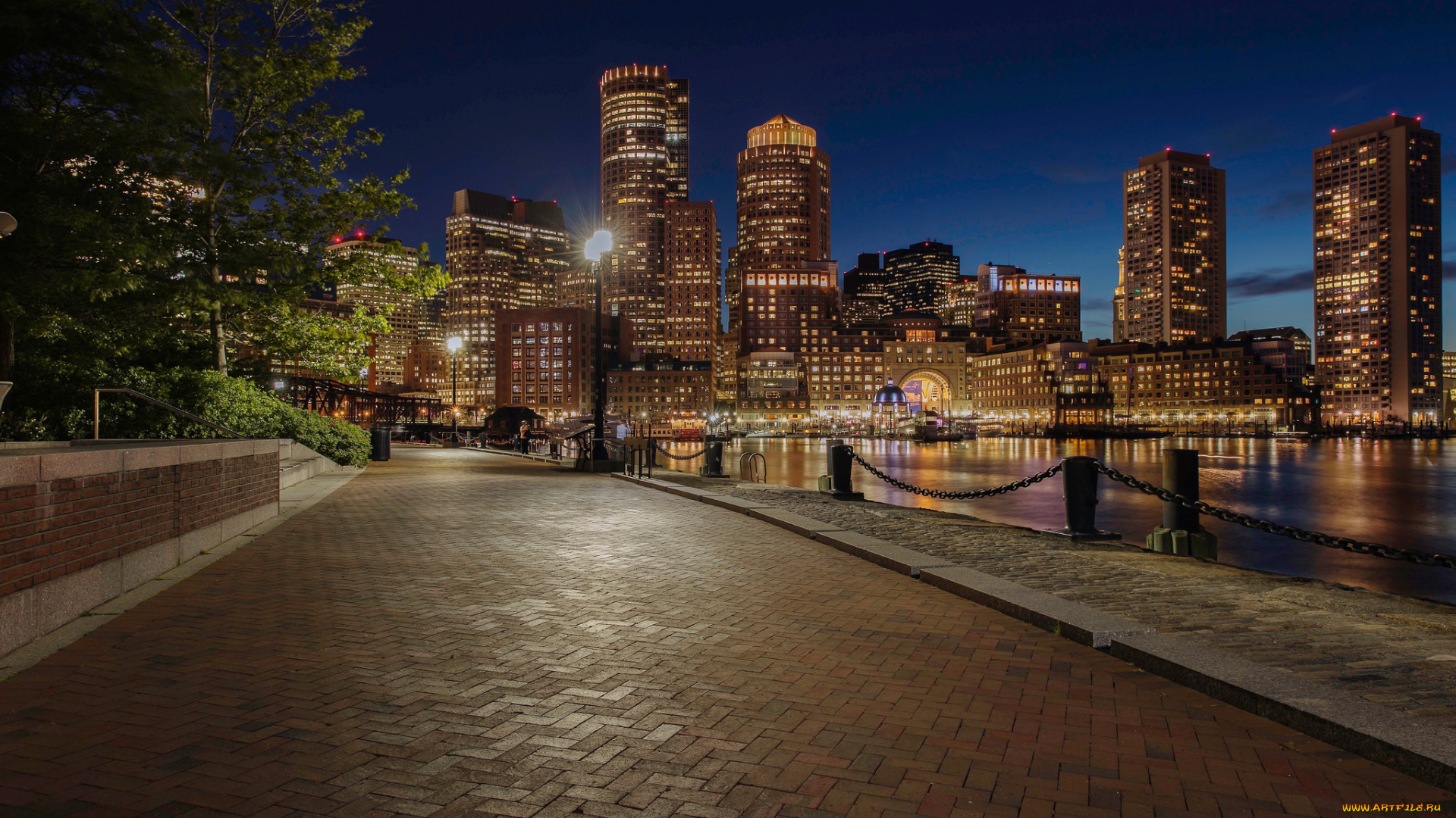 boston, города, бостон, , сша, простор