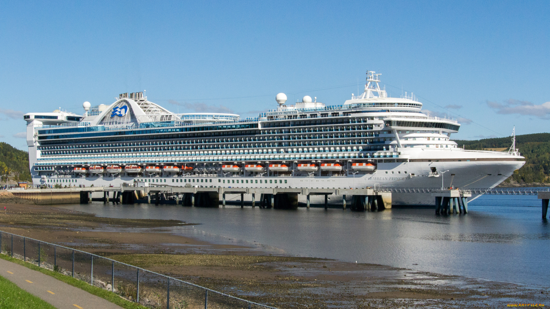 caribbean, princess, корабли, лайнеры, лайнер, круиз