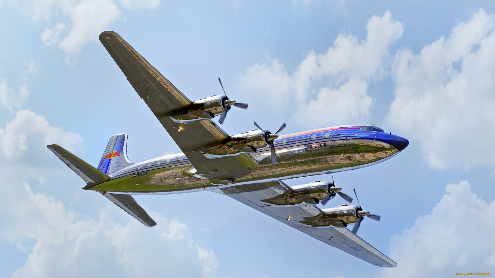 douglas, dc, 6b, авиация, пассажирские, самолёты, авиалайнер