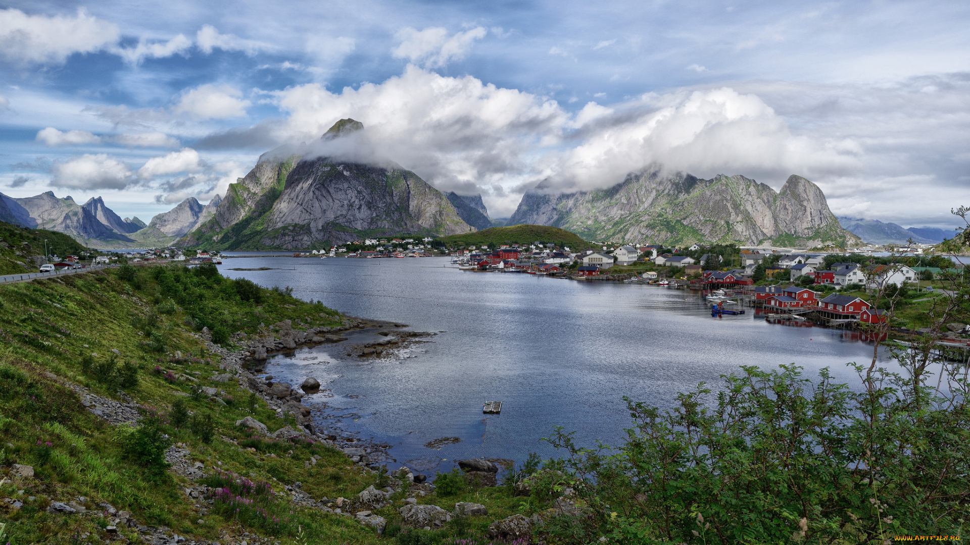 города, -, пейзажи, простор