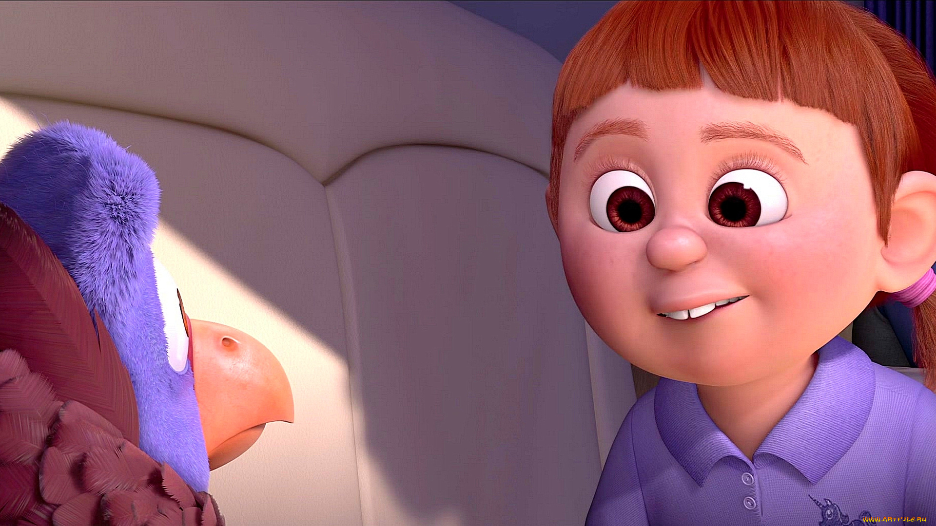 мультфильмы, free, birds, девочка, морда