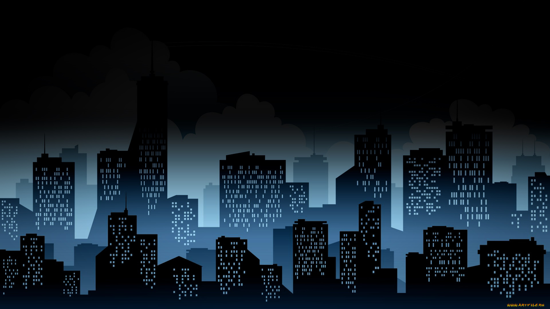 векторная, графика, город, , city, дома