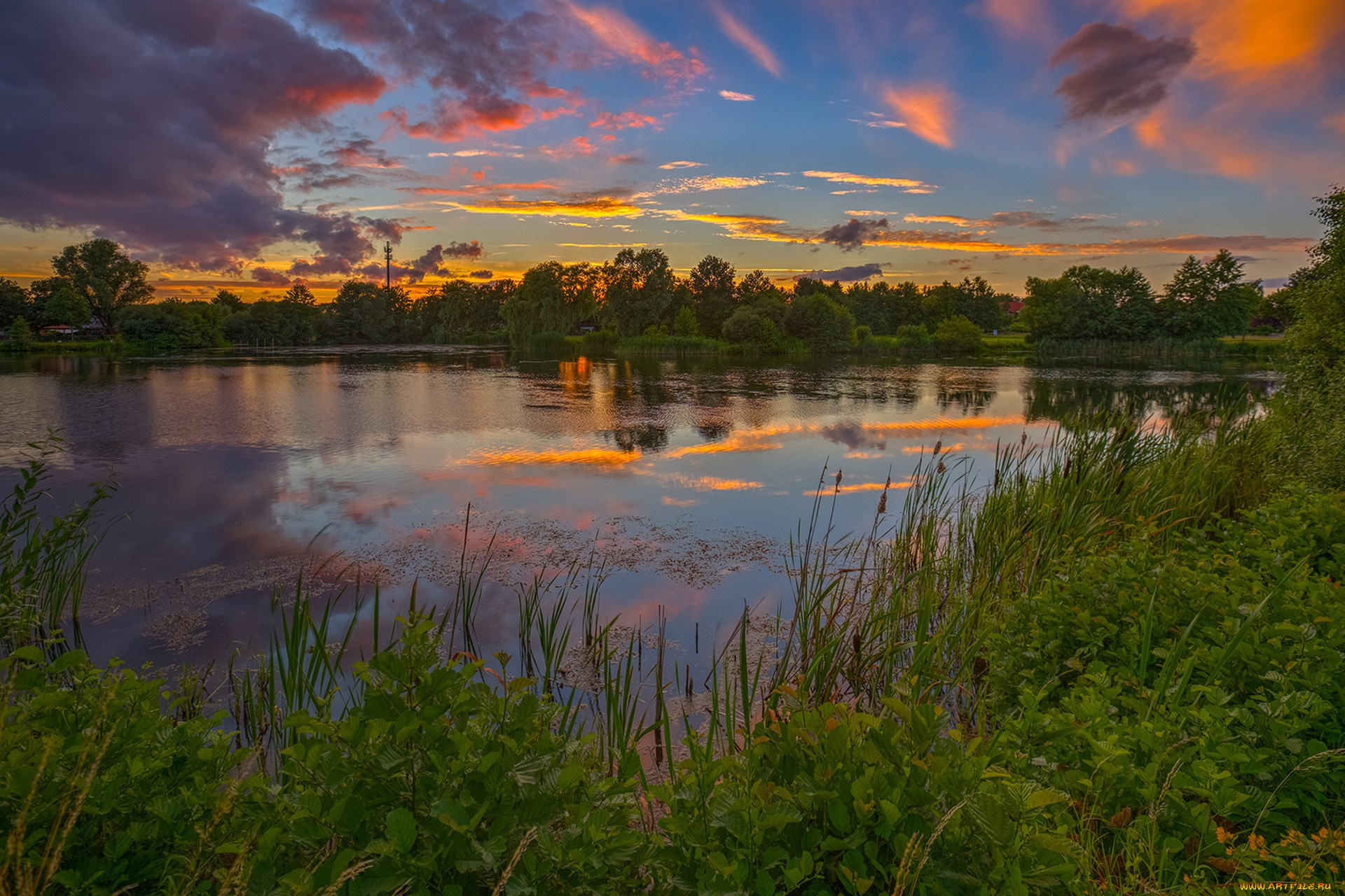 природа, реки, озера, простор