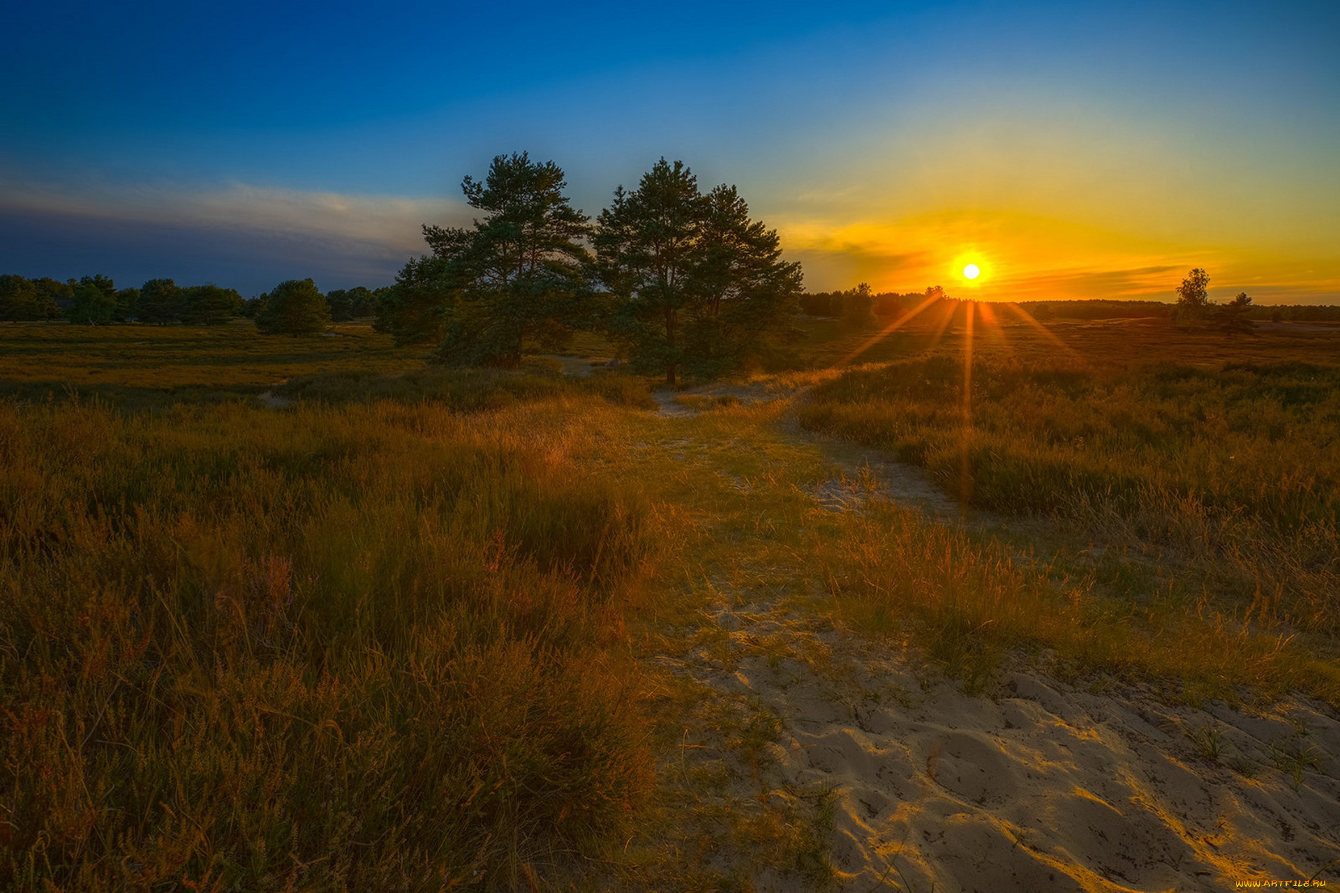 природа, восходы, закаты, простор