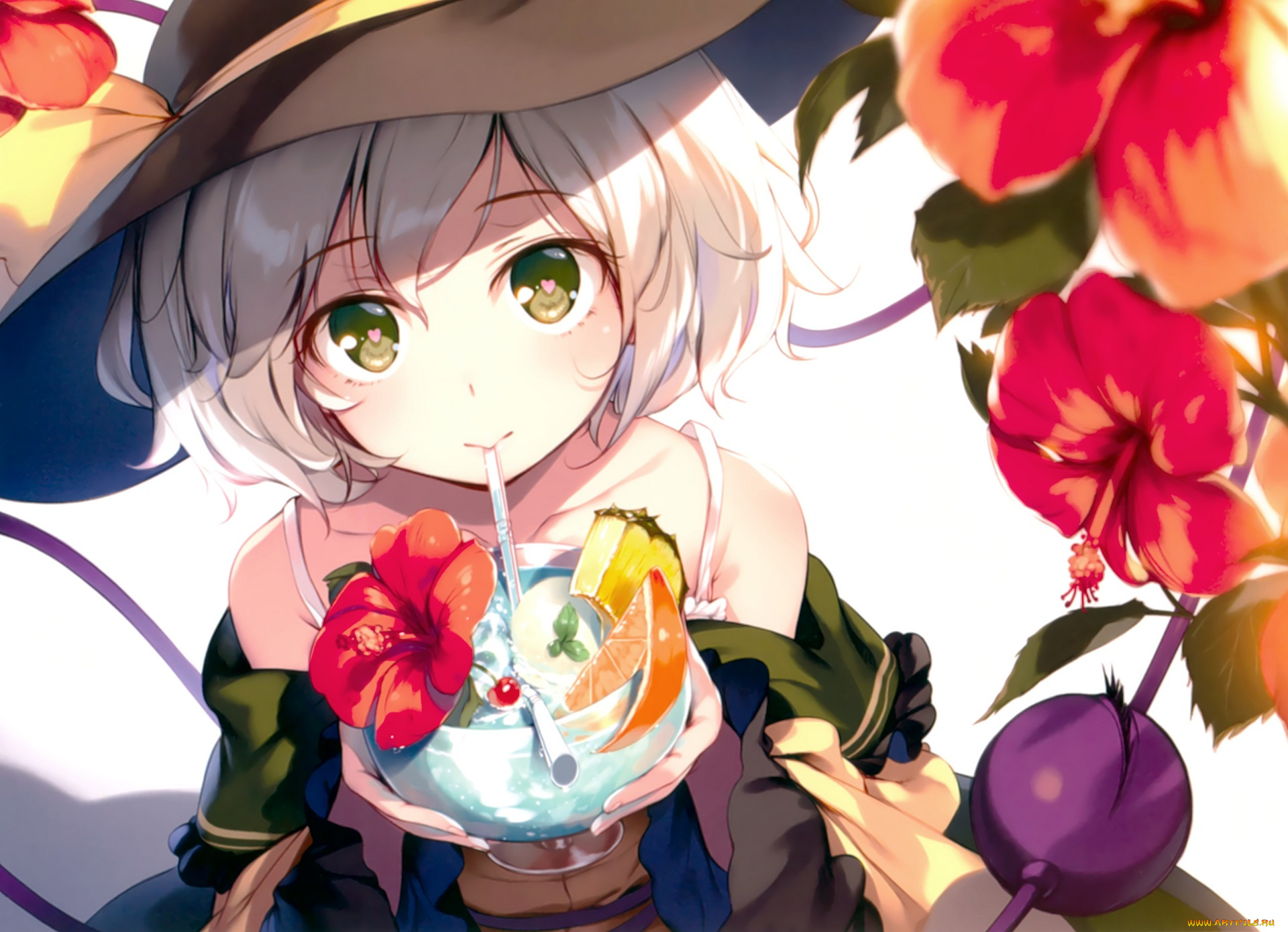 аниме, touhou, komeiji, koishi