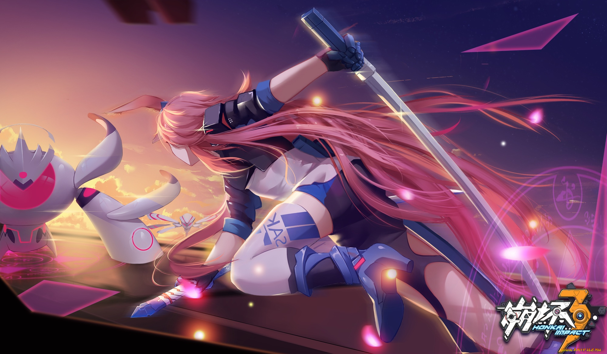 аниме, benghuai, xueyuan, benghuai, xueyuan