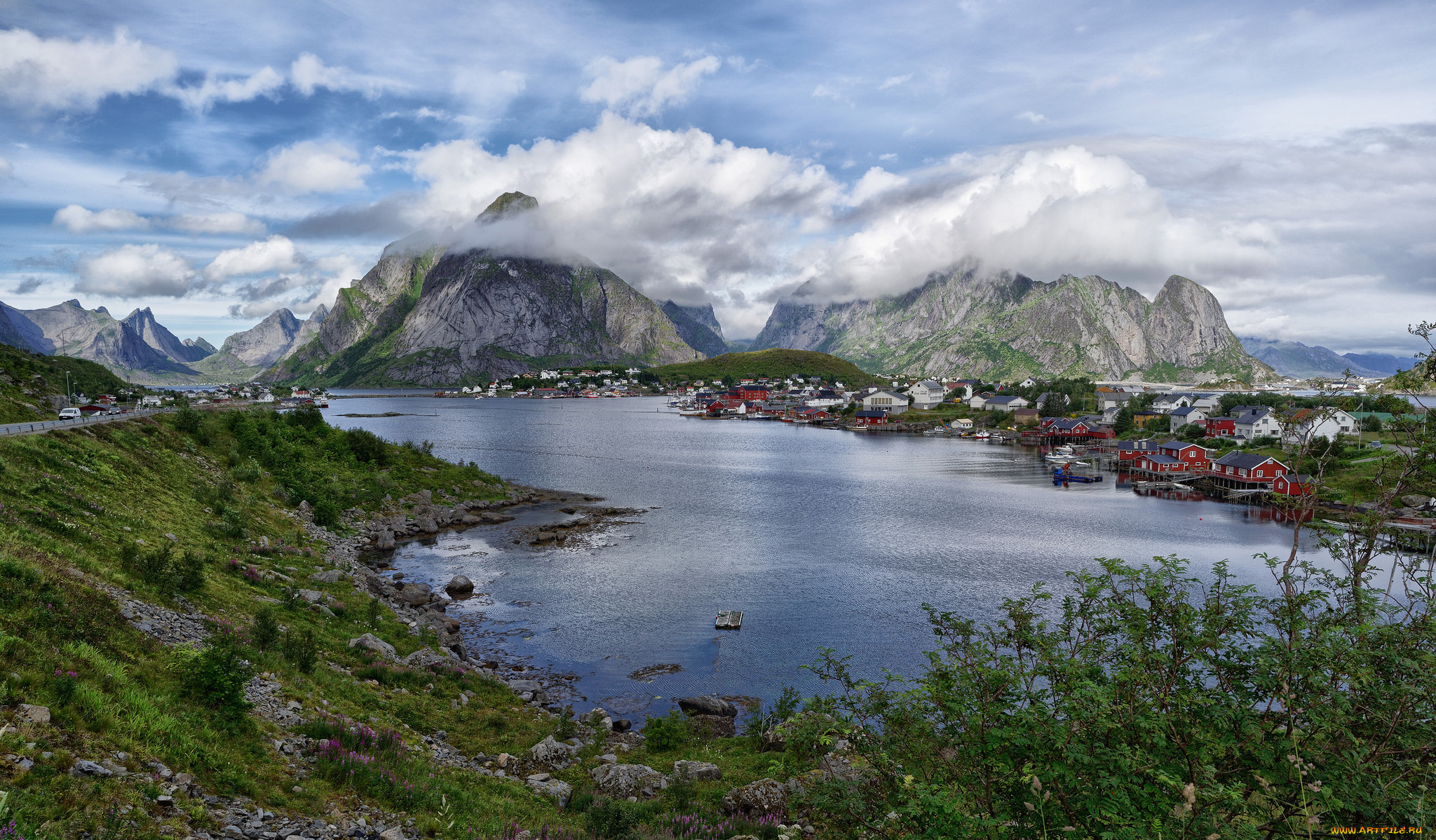 города, -, пейзажи, простор