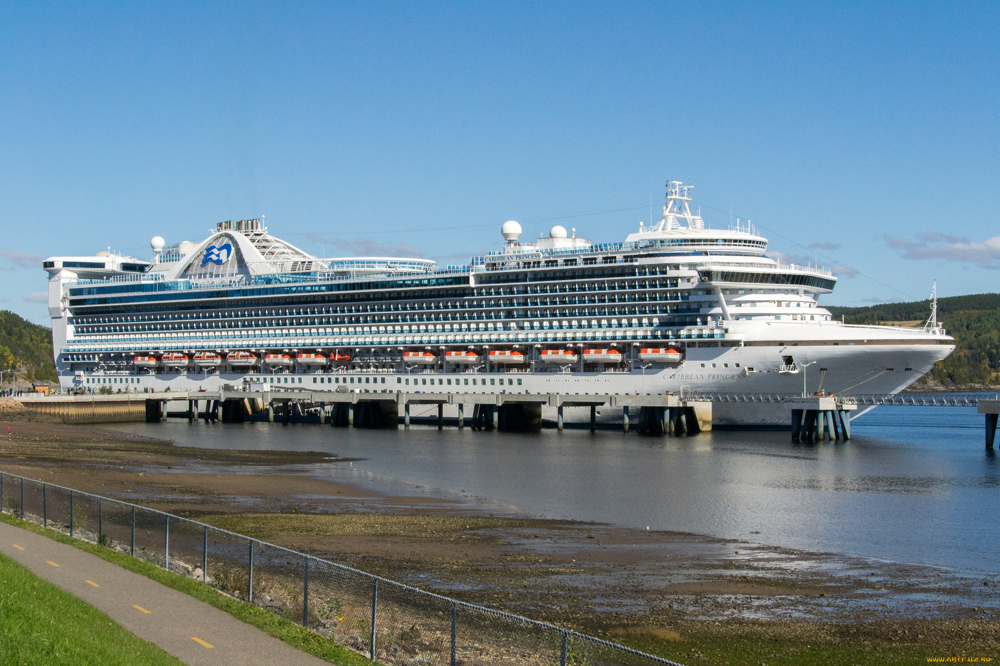 caribbean, princess, корабли, лайнеры, лайнер, круиз