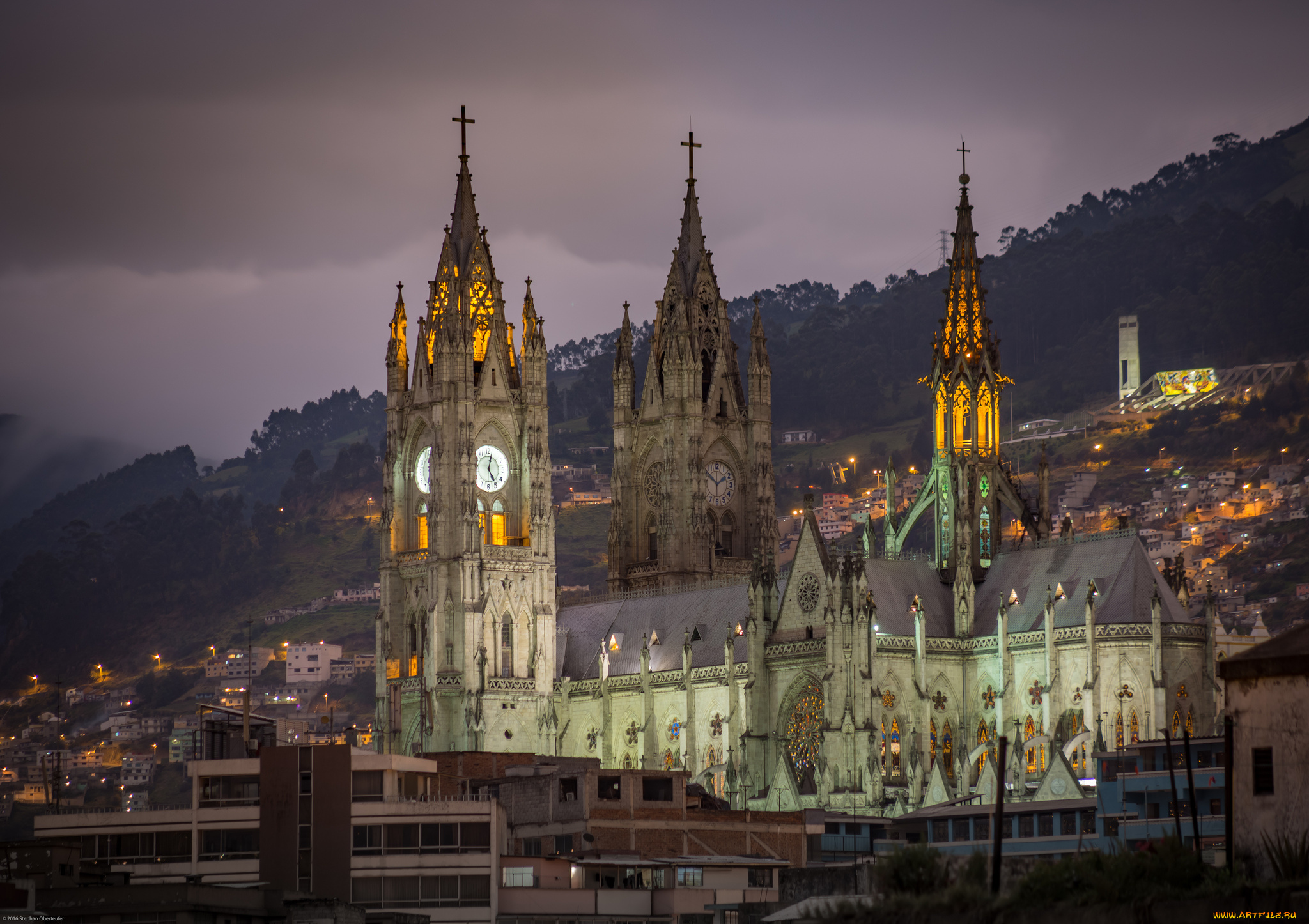 basilica, quito, города, -, католические, соборы, , костелы, , аббатства, простор