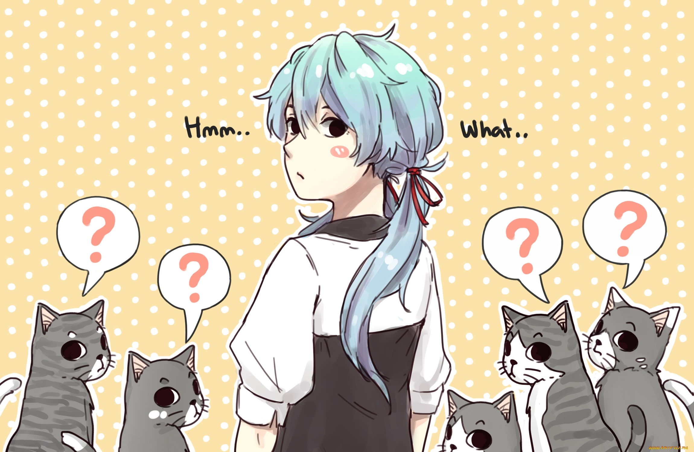 аниме, vocaloid, hatsune, miku