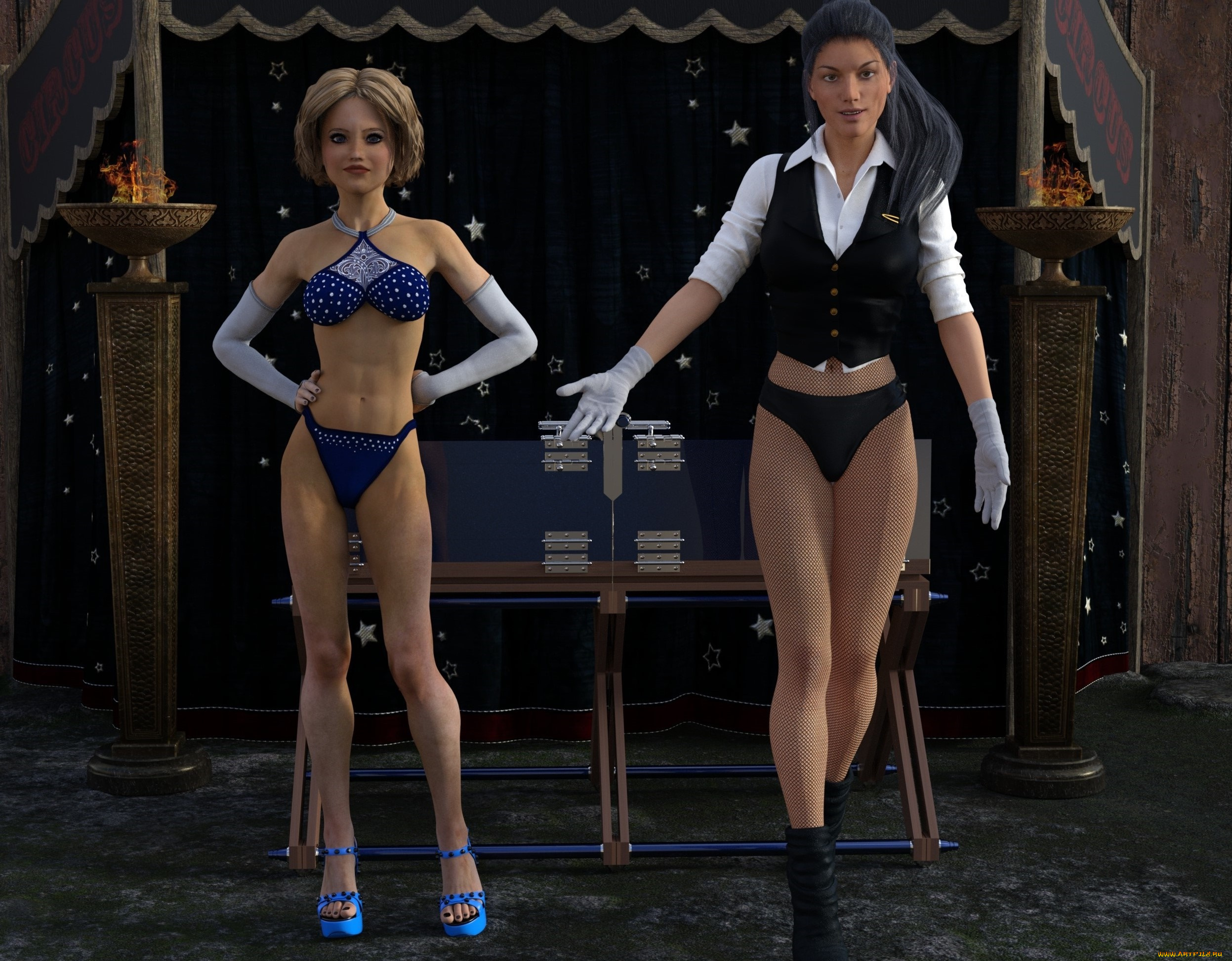 3д, графика, люди, , people, фон, взгляд, девушки