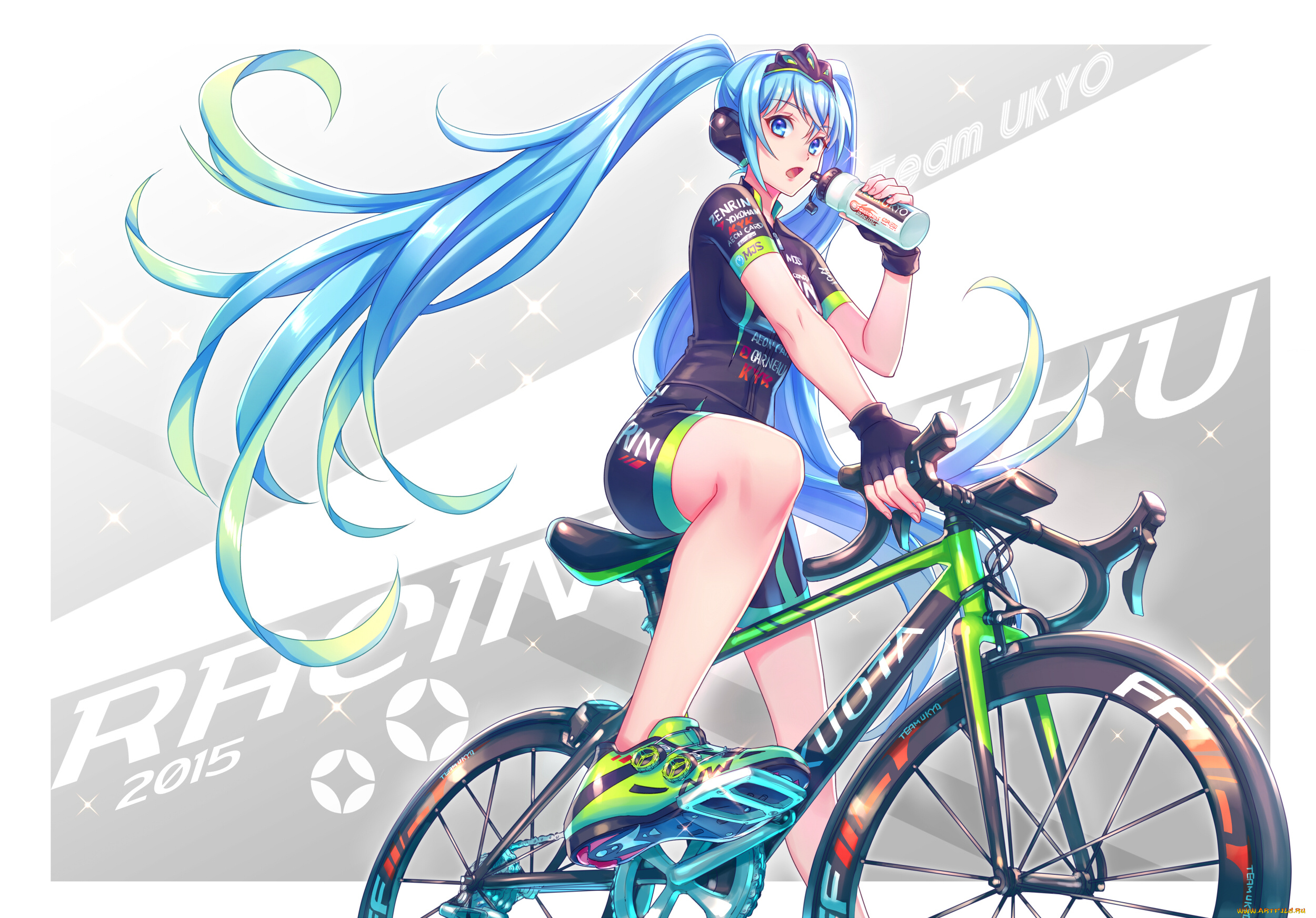 аниме, vocaloid, hatsune, miku