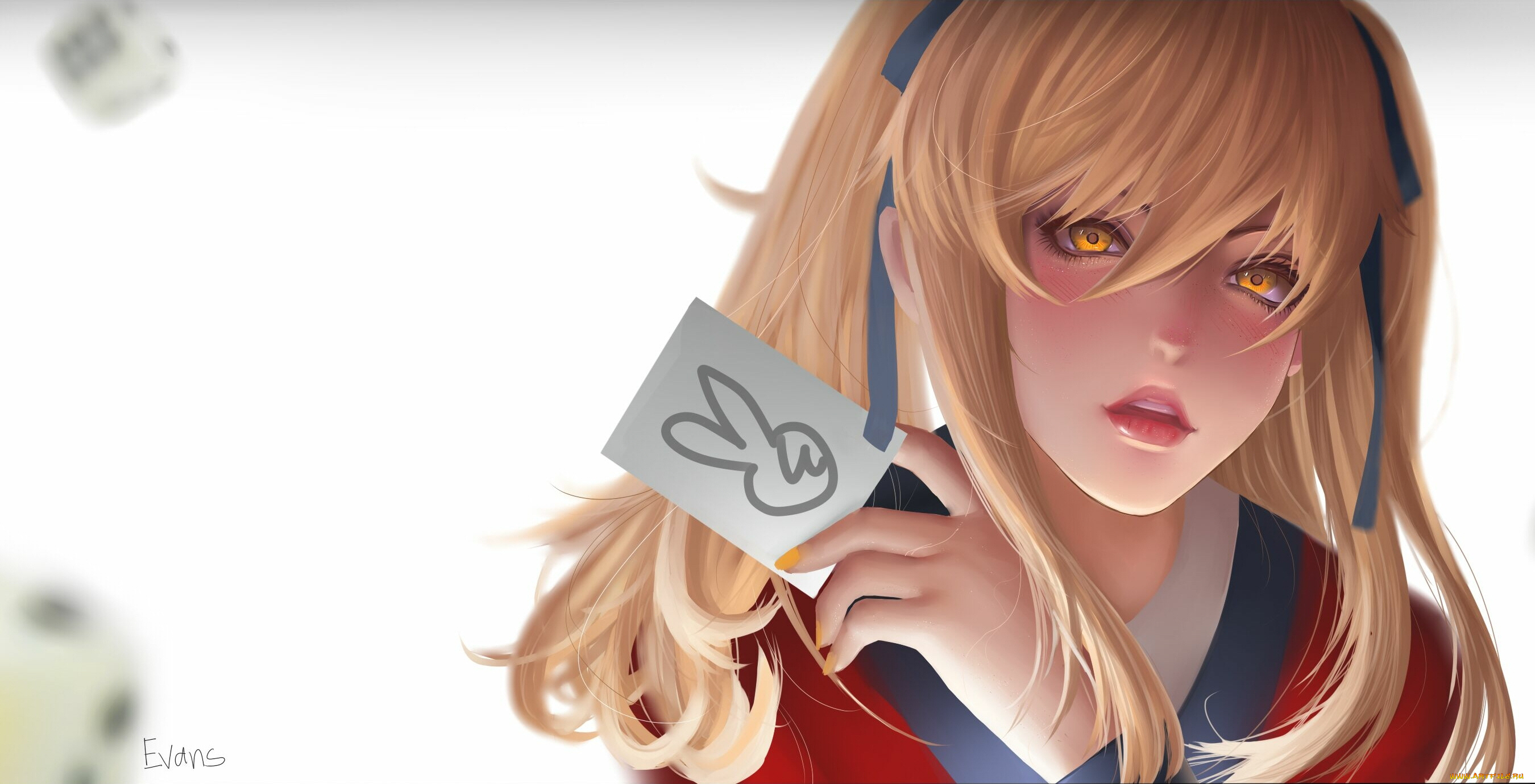 аниме, kakegurui, девушка