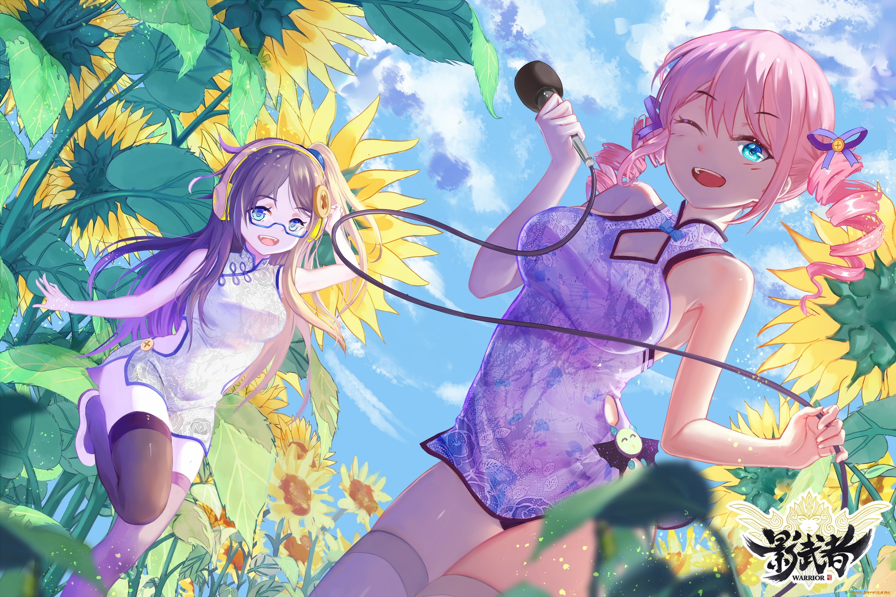 аниме, музыка, девушки