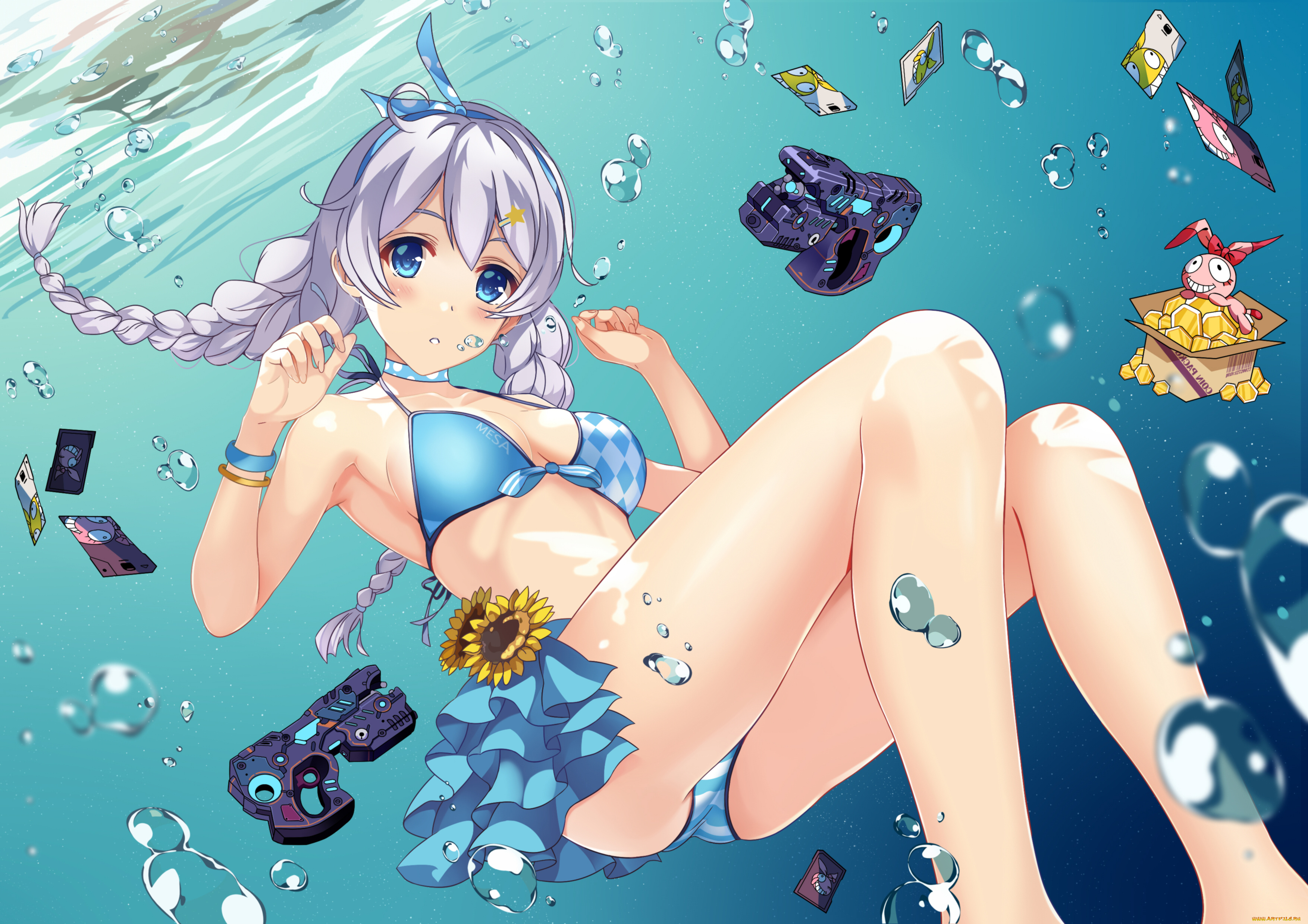 аниме, girls, frontline, girls, frontline