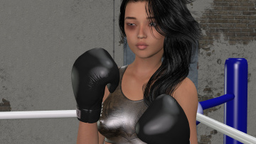 Картинка 3д+графика спорт+ sport фон девушка взгляд