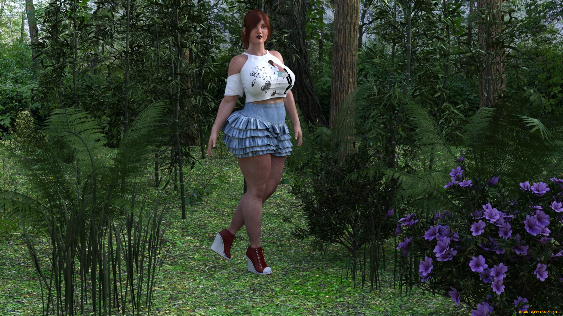 3д, графика, люди, , people, девушка, взгляд, фон