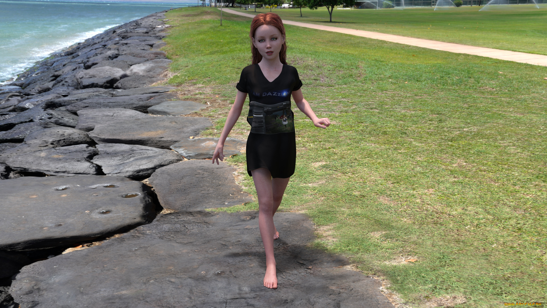 3д, графика, люди, , people, фон, взгляд, девушка