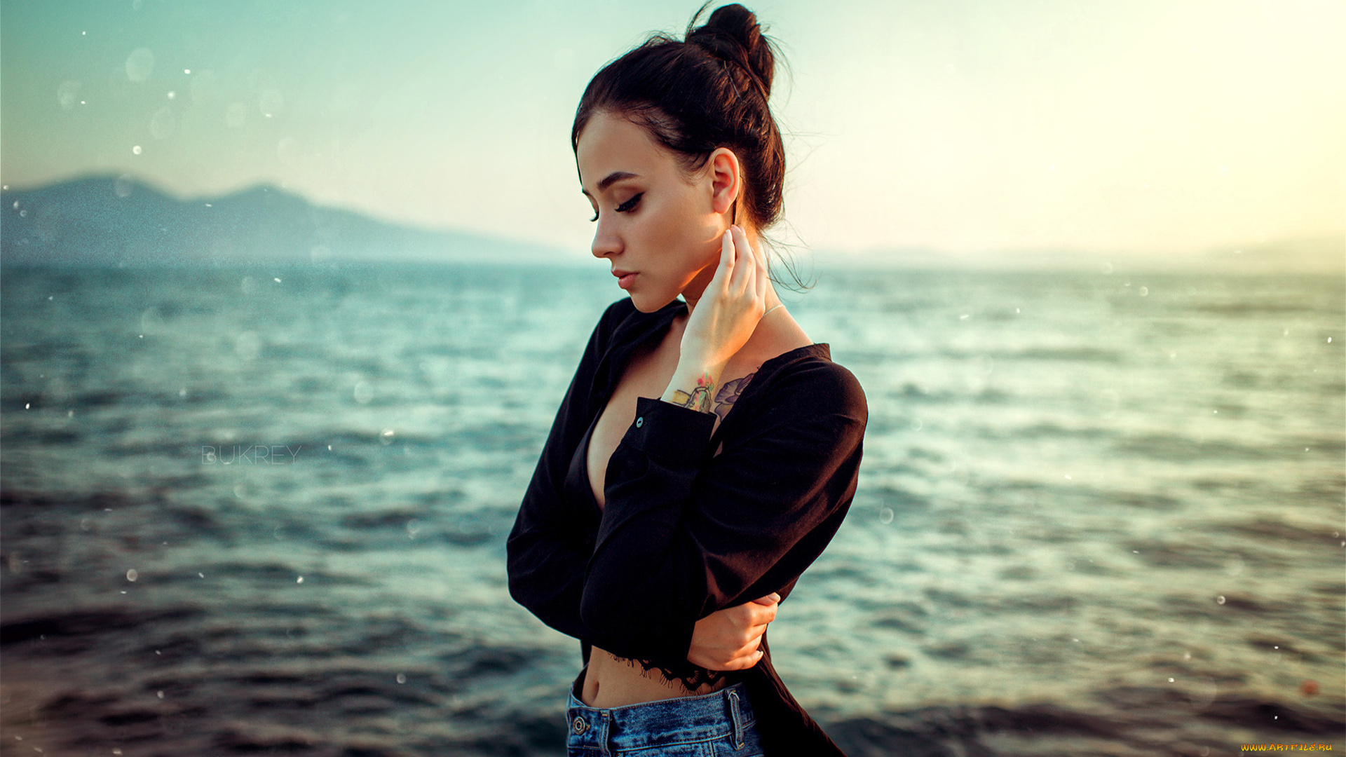 девушка, девушки, -unsort, , брюнетки, темноволосые, модель