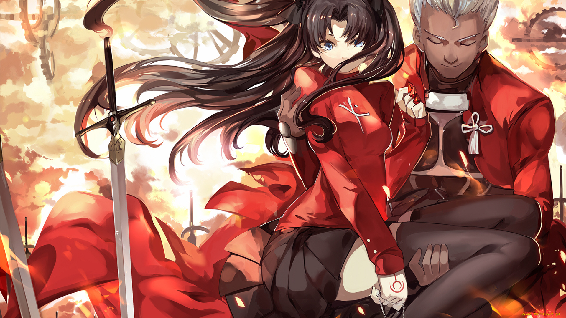 аниме, fate, stay, night, , grand, order, , apocrypha, судьба